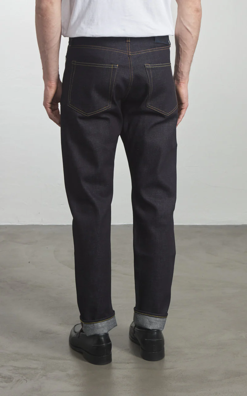 MOMOTARO JEANS MMJB0101 Classic Straight Denim Indigo 15.7oz - Image 7