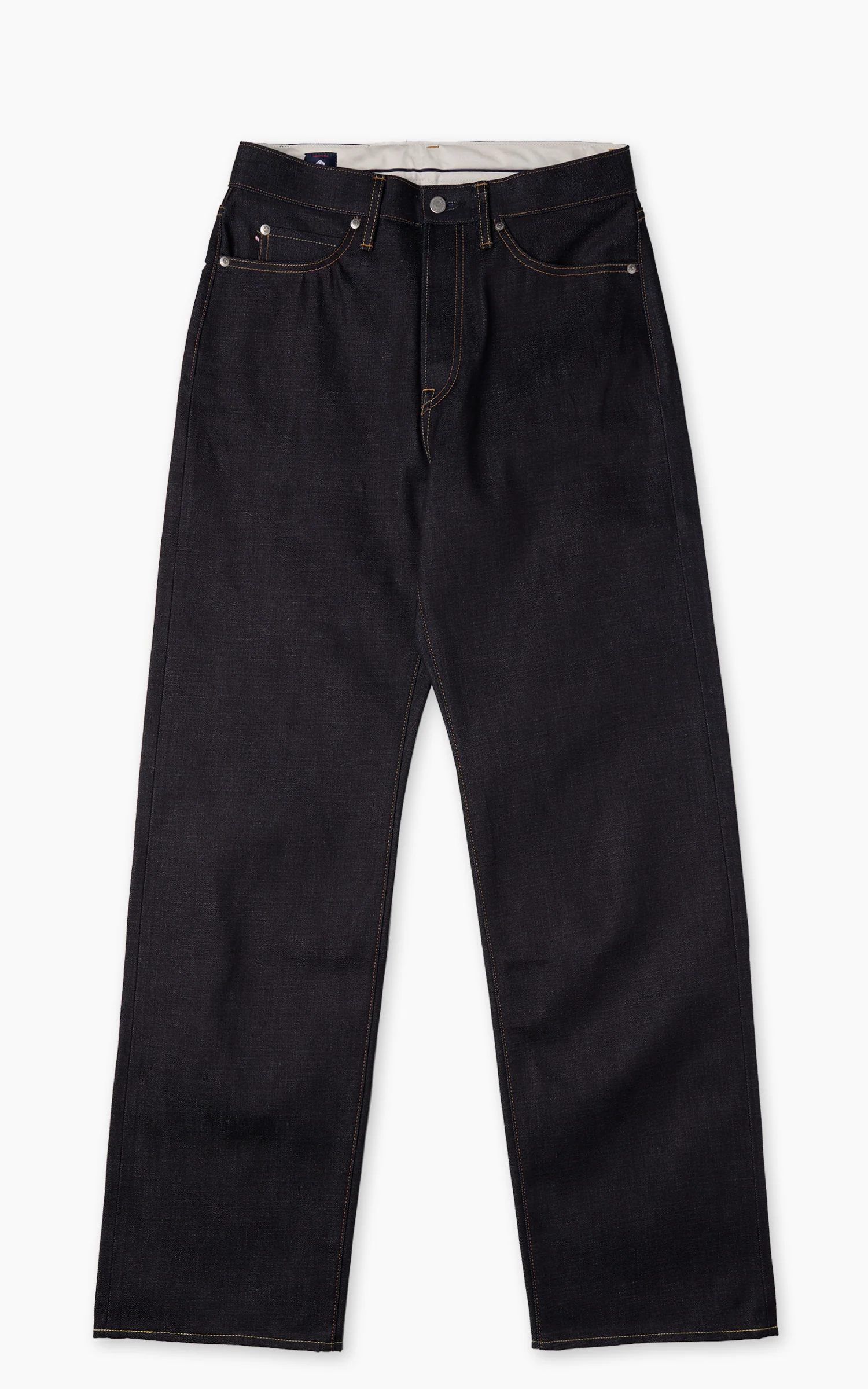 MOMOTARO JEANS MMJB0400 Classic Wide Denim Indigo 14.7oz - Image 3