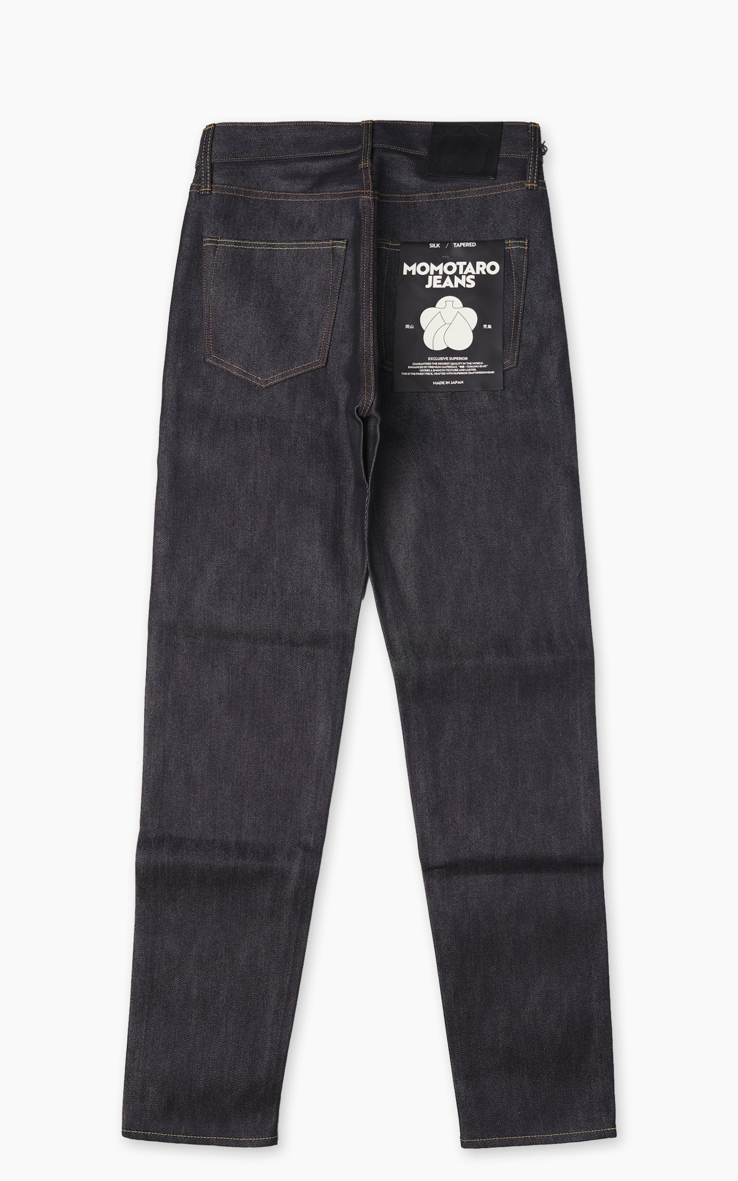 MOMOTARO JEANS MMJZ0202 Silk Tapered Denim Indigo 15oz - Image 4