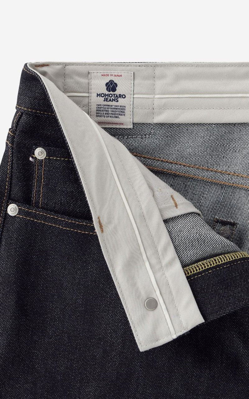 MOMOTARO JEANS MMJZ0202 Silk Tapered Denim Indigo 15oz - Image 7