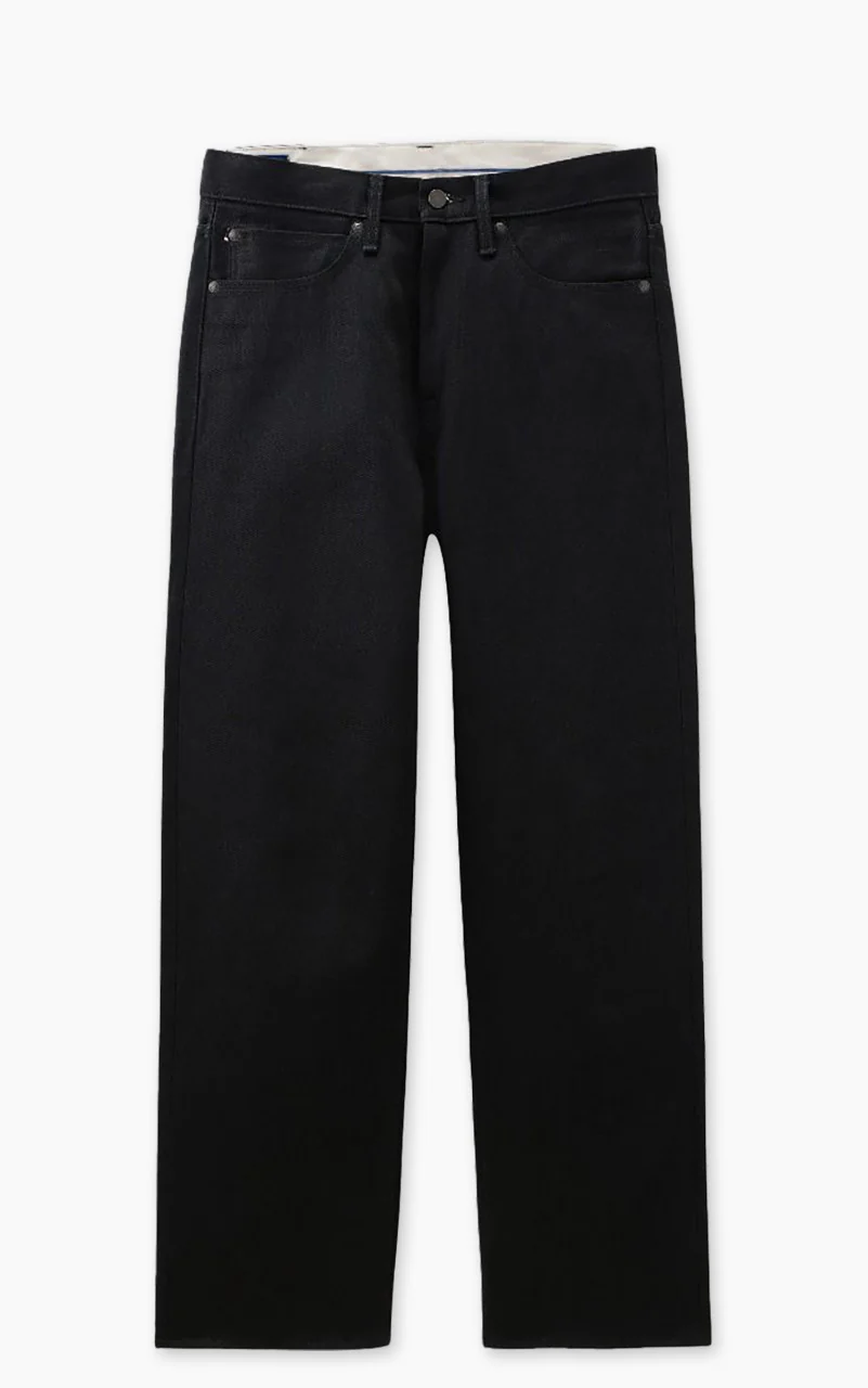 MOMOTARO JEANS MMJZ1100 Standard Straight Denim Black 14.7oz - Image 3