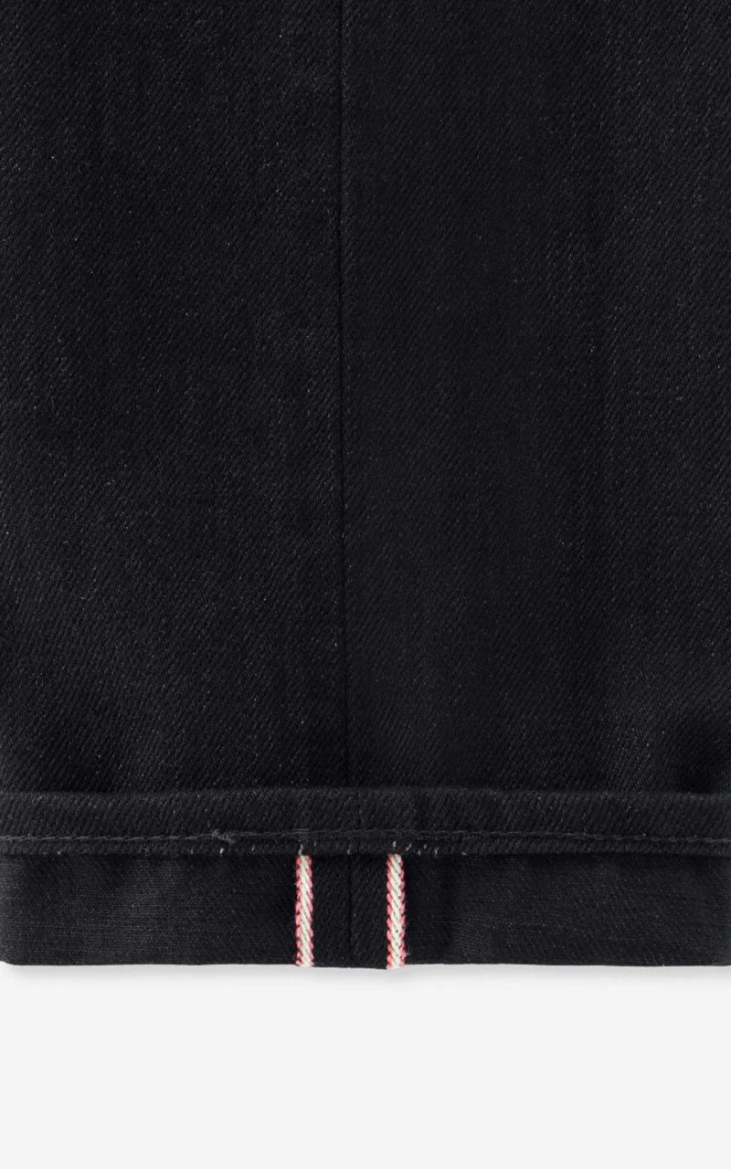 MOMOTARO JEANS MMJZ1101 Classic Straight Denim Black 15.7oz - Image 10