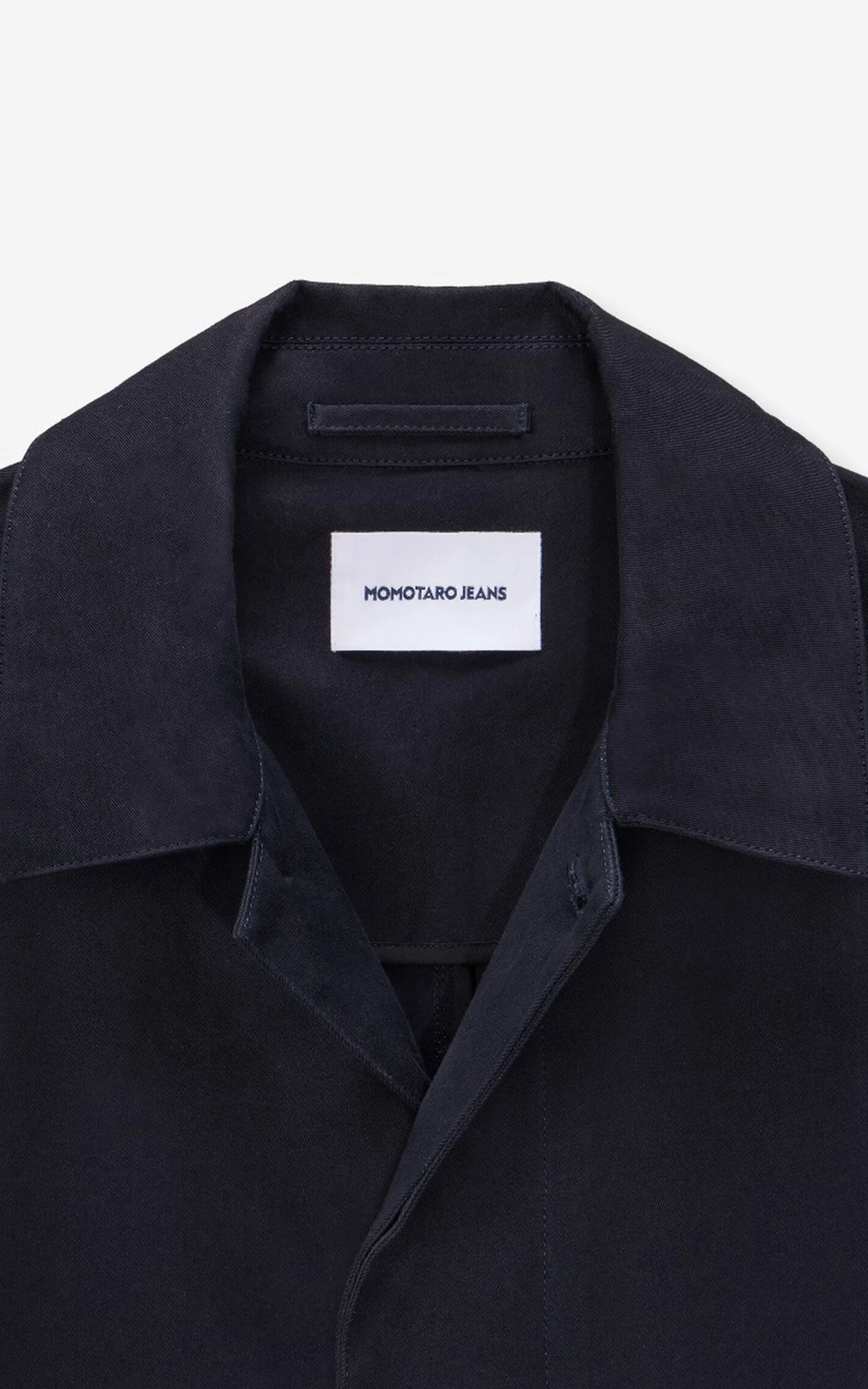 MOMOTARO JEANS MMOT6501 Westpoint Coat Navy - Image 3