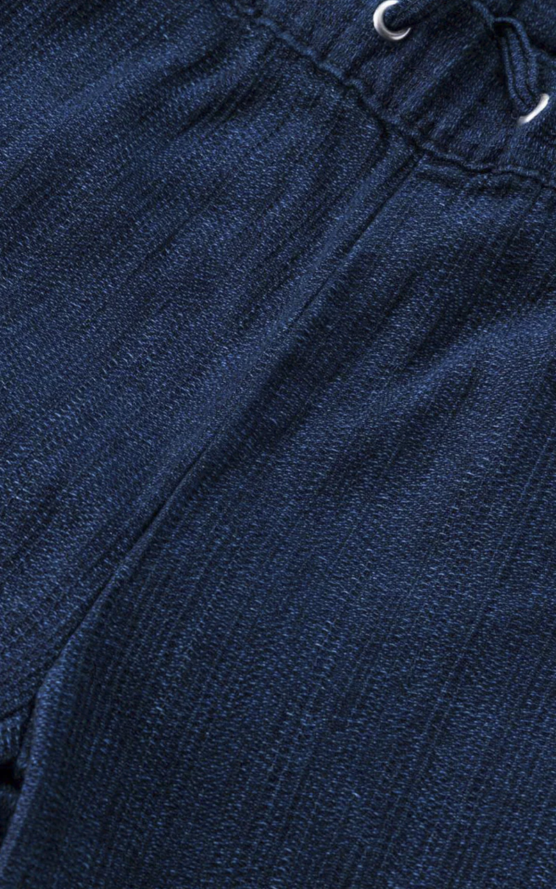 Momotaro Jeans MSP1020M31 Jacquard Shorts Indigo - Image 11
