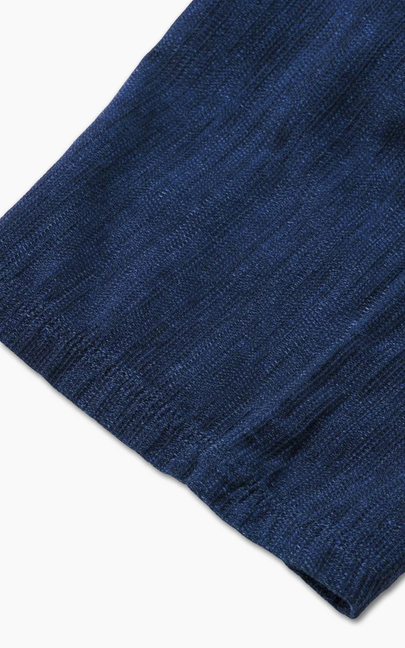 Momotaro Jeans MSP1020M31 Jacquard Shorts Indigo - Image 12