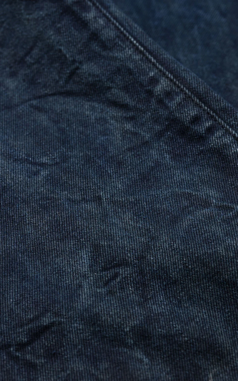 Momotaro Jeans MXJE1402 Mud & Natural Indigo Dyed Jeans Natural Indigo - Image 10