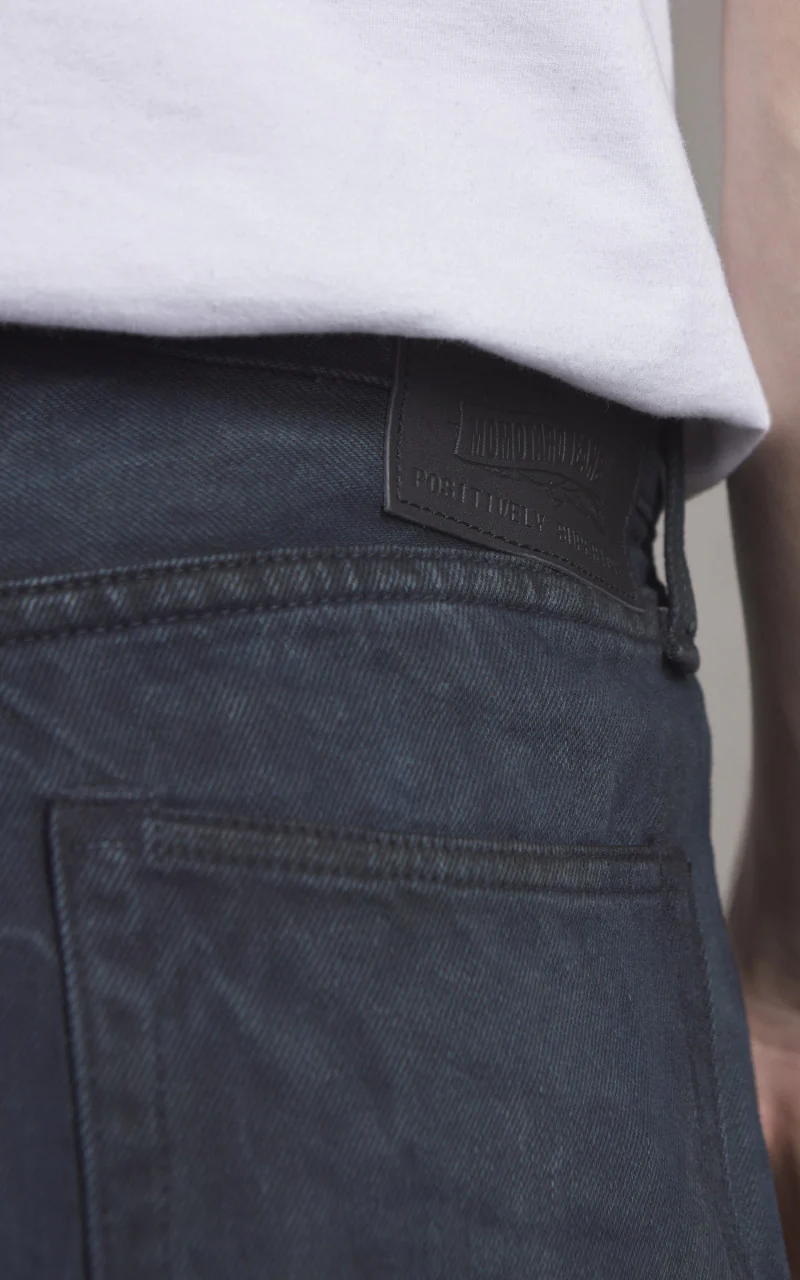 Momotaro Jeans MXJE1402 Mud & Natural Indigo Dyed Jeans Natural Indigo - Image 6
