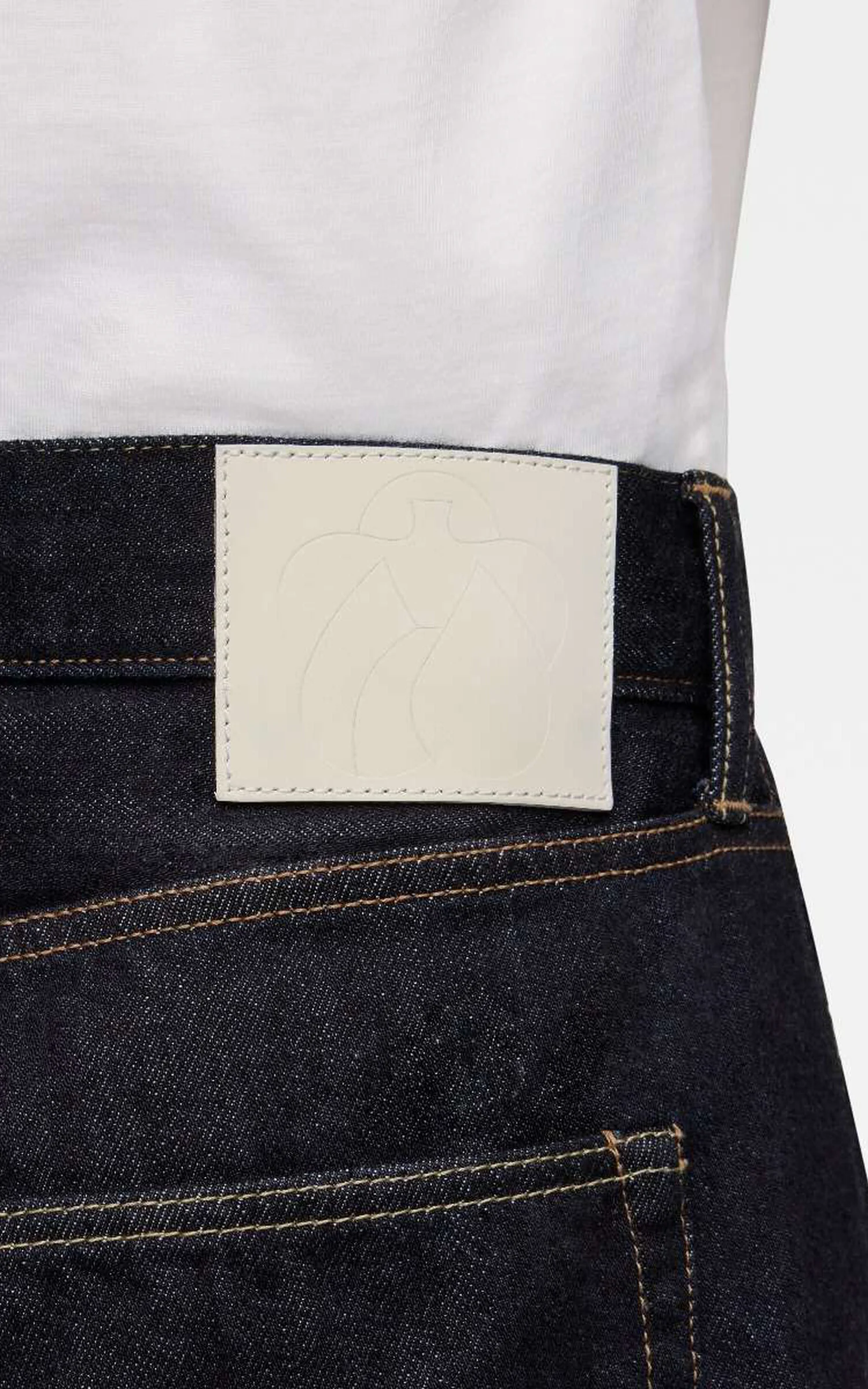 MOMOTARO JEANS MXJE1506 #400 Wide Denim Indigo 11oz - Image 11