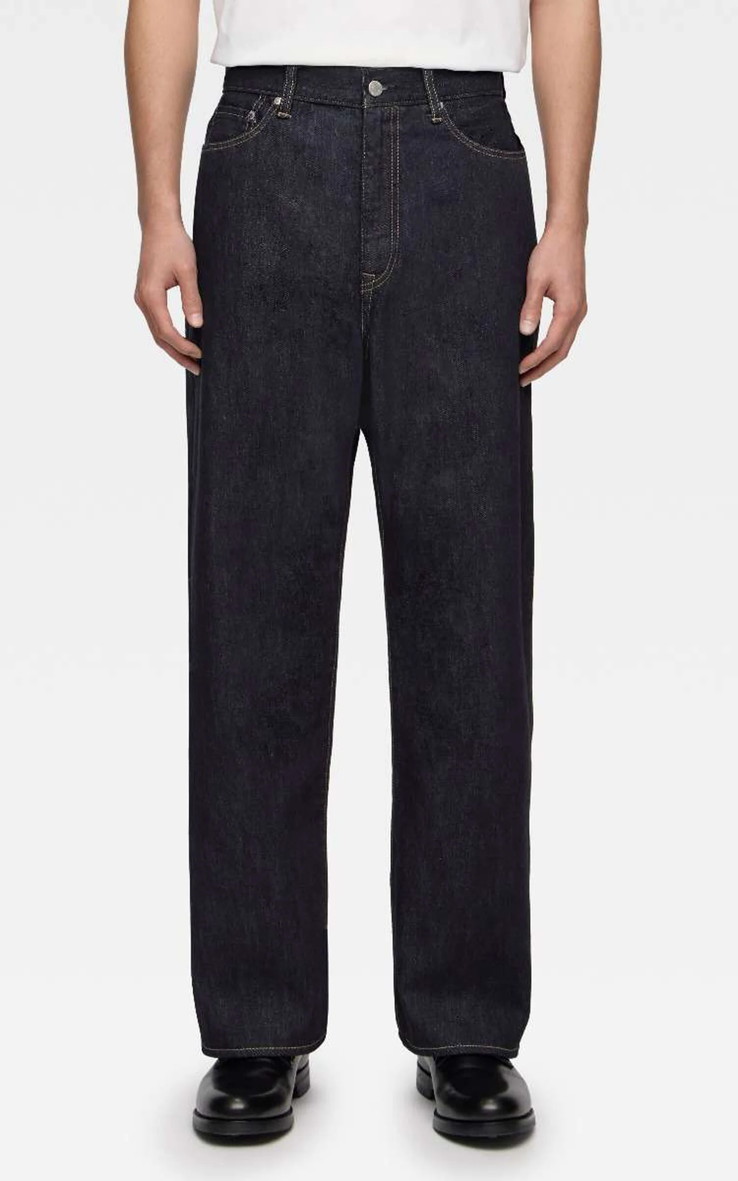 MOMOTARO JEANS MXJE1506 #400 Wide Denim Indigo 11oz - Image 2