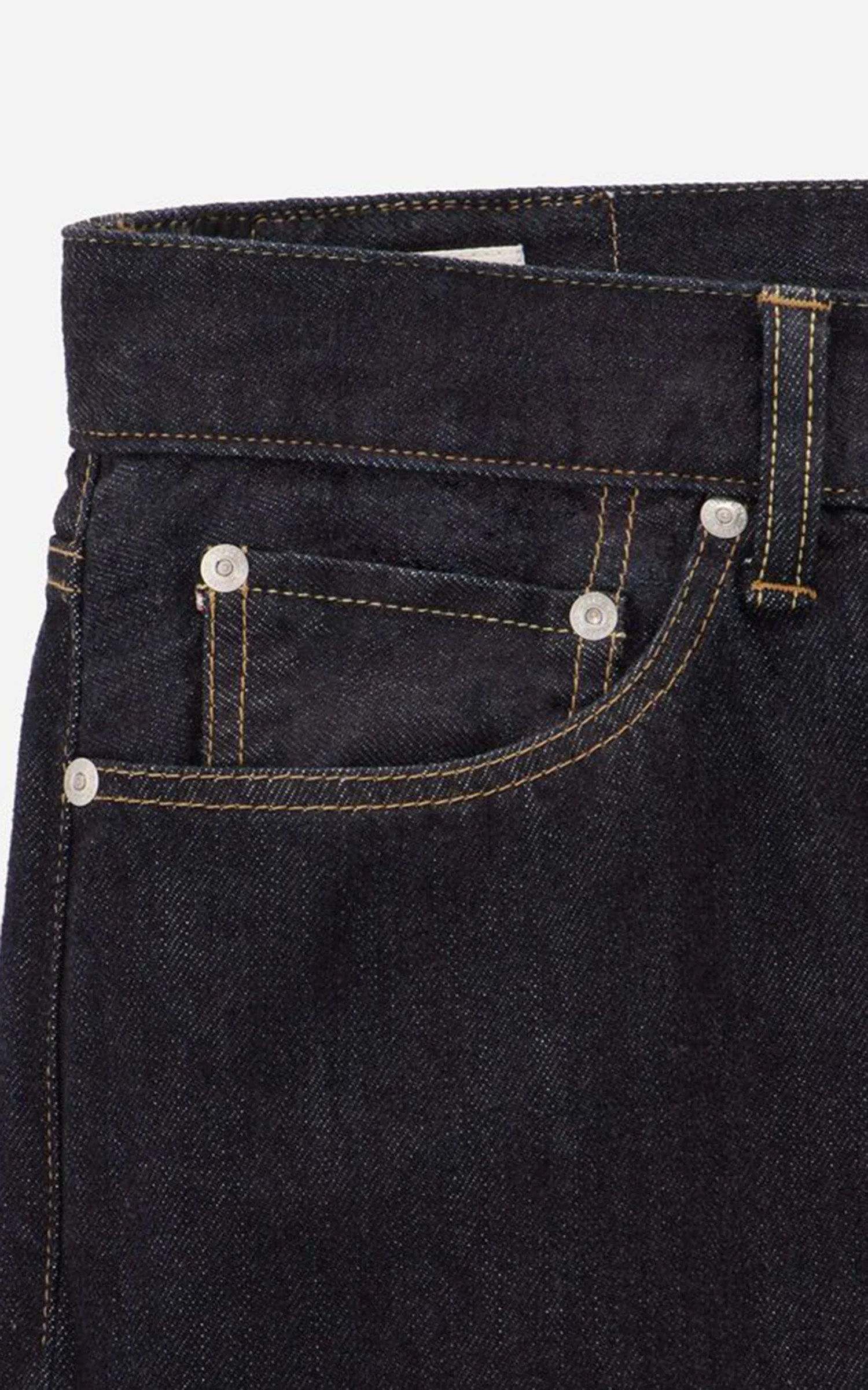MOMOTARO JEANS MXJE1506 #400 Wide Denim Indigo 11oz - Image 6