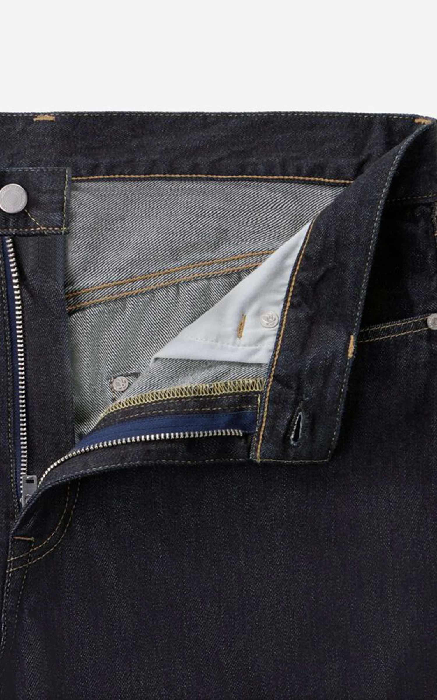 MOMOTARO JEANS MXJE1506 #400 Wide Denim Indigo 11oz - Image 8