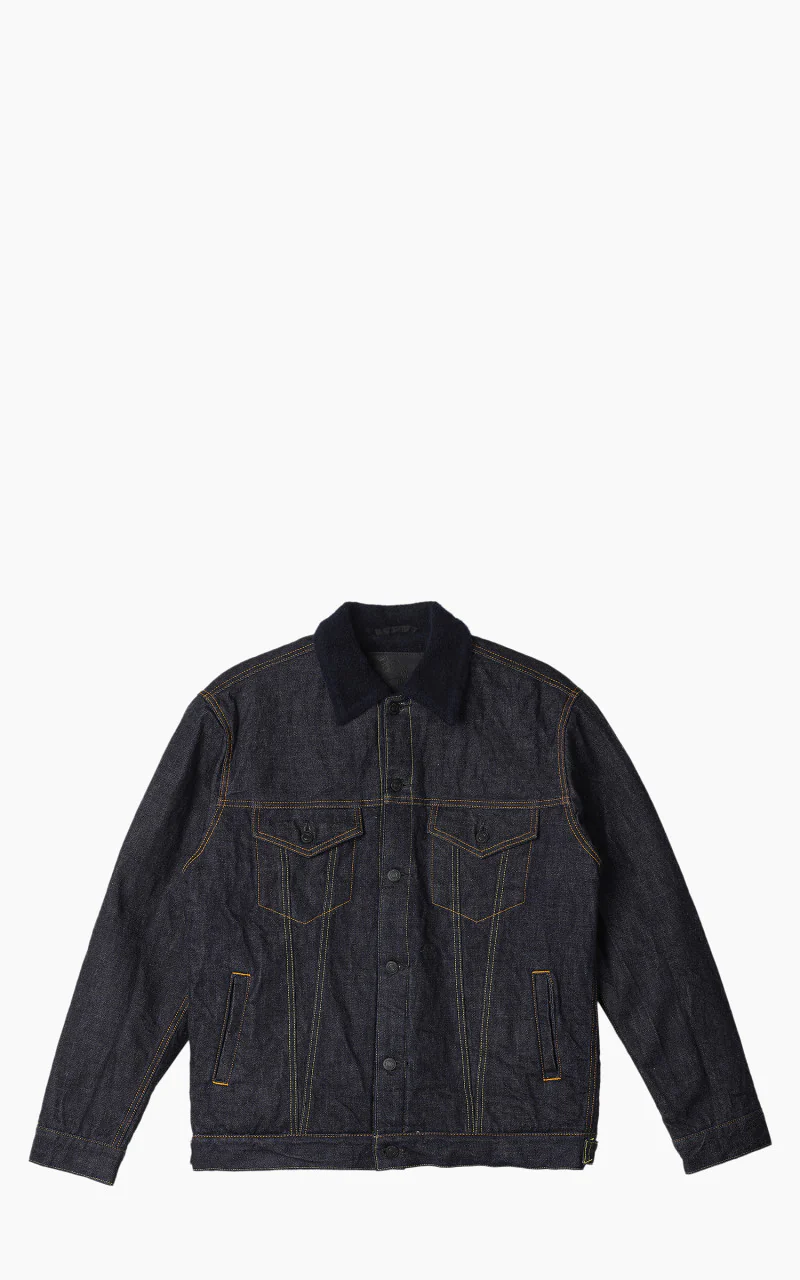 Momotaro Jeans MXOT1102 Selvedge Denim Boa Jacket 15.7oz