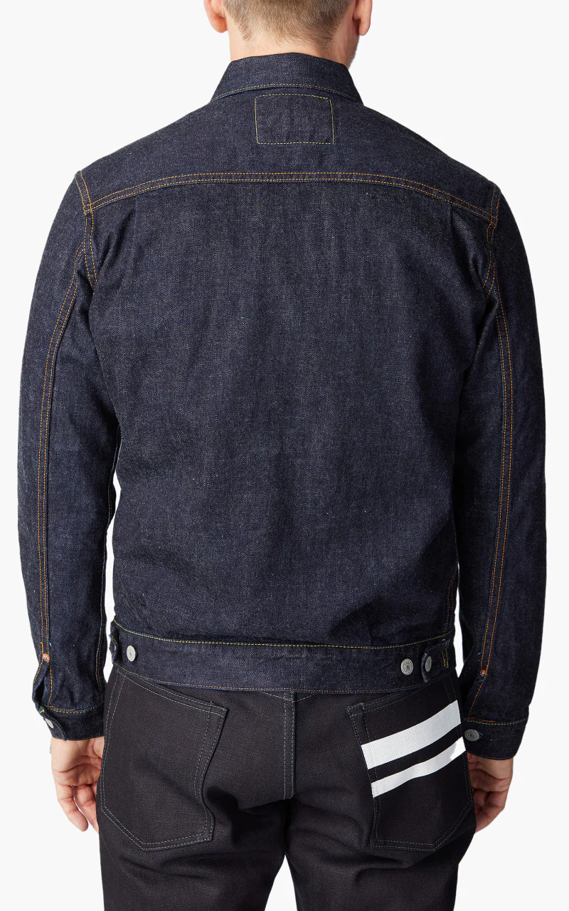 Momotaro Jeans MXOT1104 Zimbabwe Cotton Selvedge Denim Jacket 13oz - Image 8