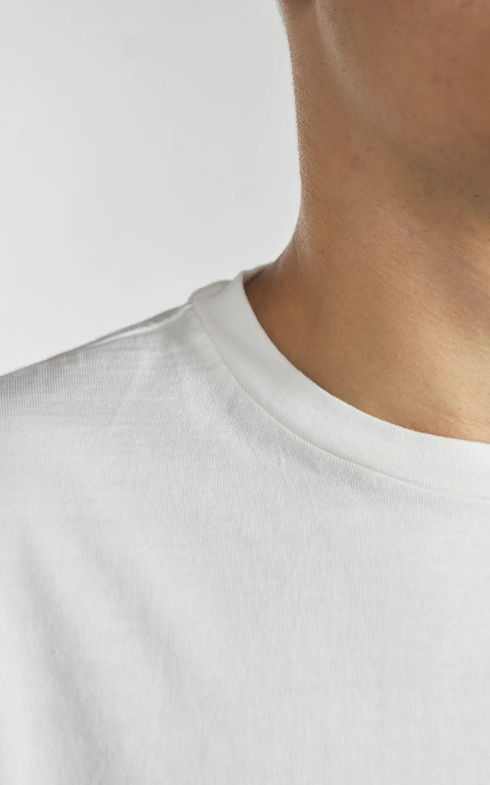 MOMOTARO JEANS MXTS1035 Heavy Ounce S/S T-Shirt White 8.5oz - Image 4