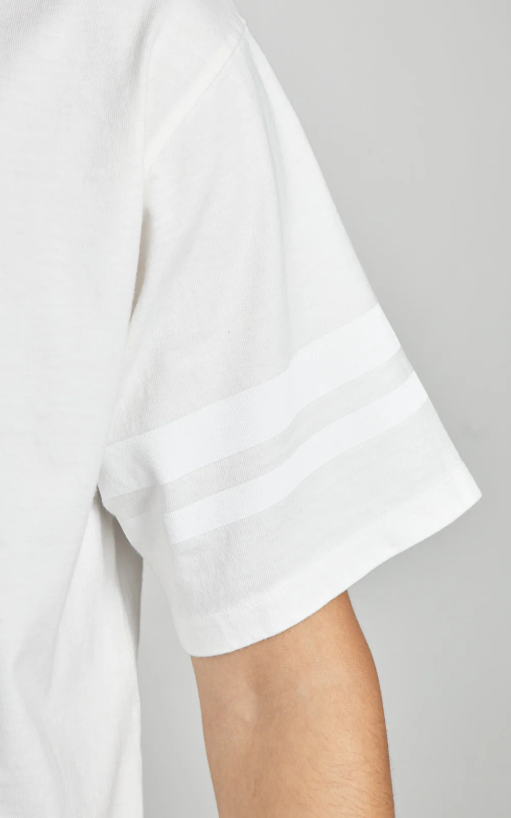 MOMOTARO JEANS MXTS1035 Heavy Ounce S/S T-Shirt White 8.5oz - Image 6