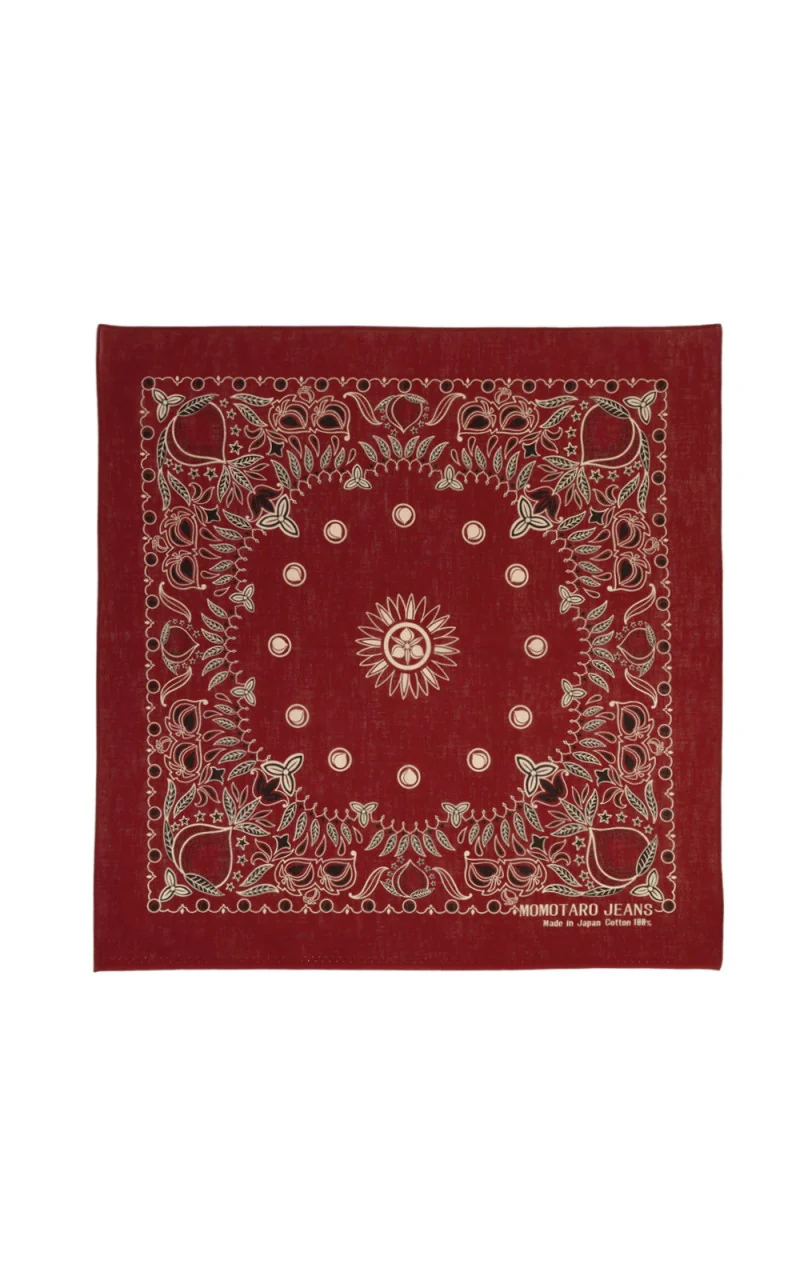 Momotaro Jeans Original Bandana Red - Image 3