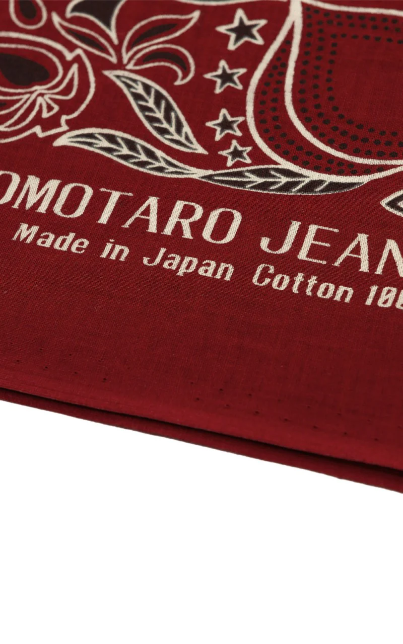 Momotaro Jeans Original Bandana Red - Image 4