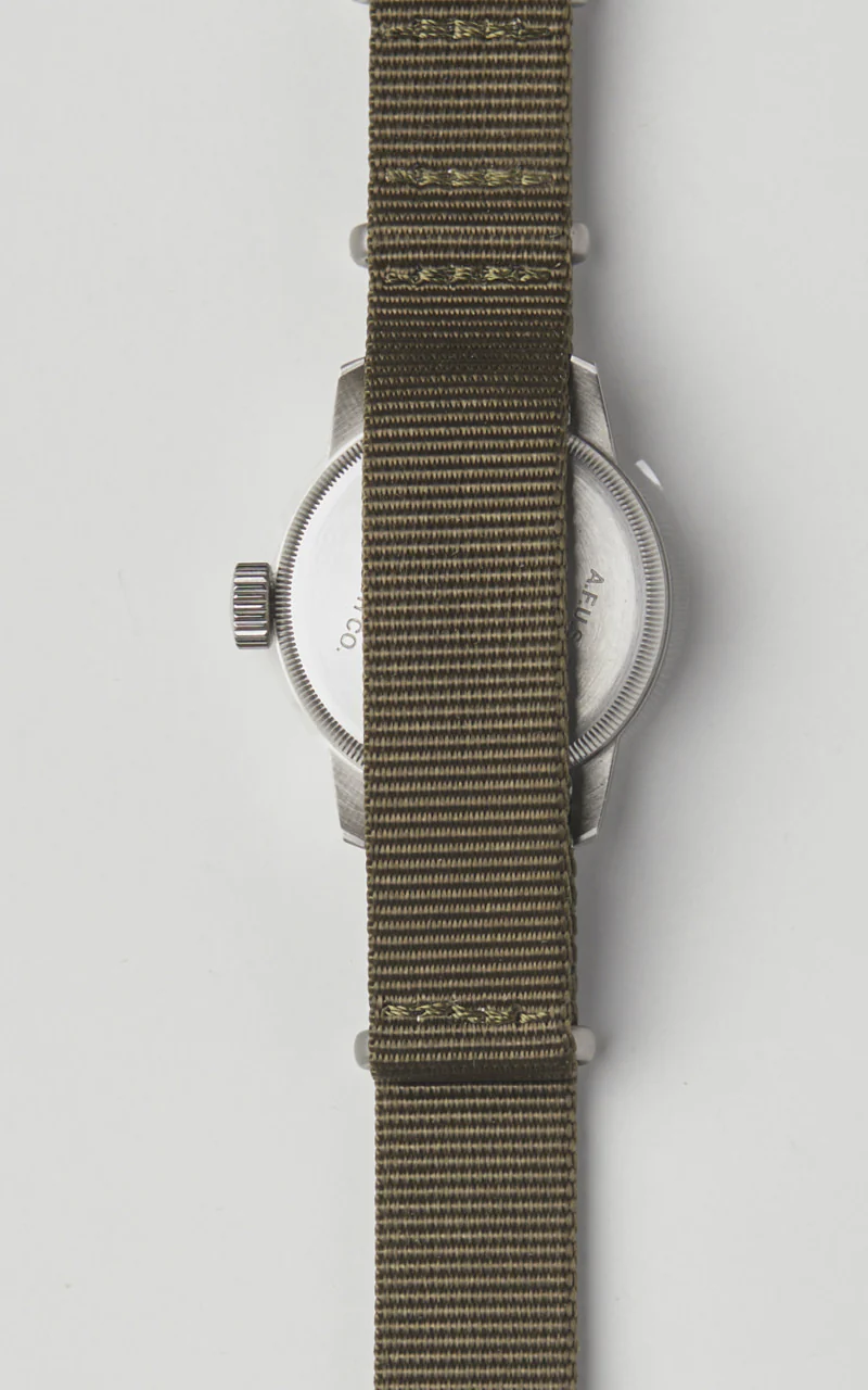 M.R.M.W. A-11 Military Watch 12H Dial Nylon Strap Black - Image 5