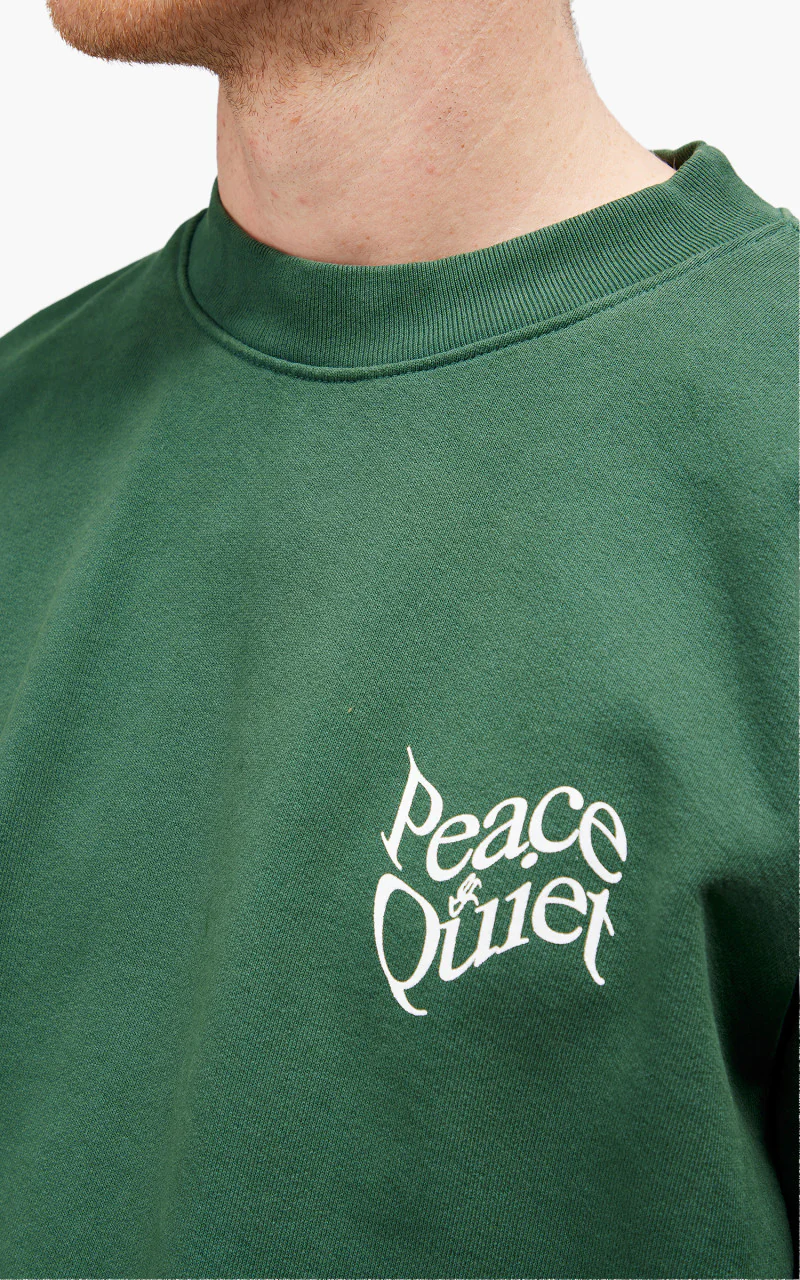 Museum of Peace & Quiet Warped Crewneck Forest - Image 4