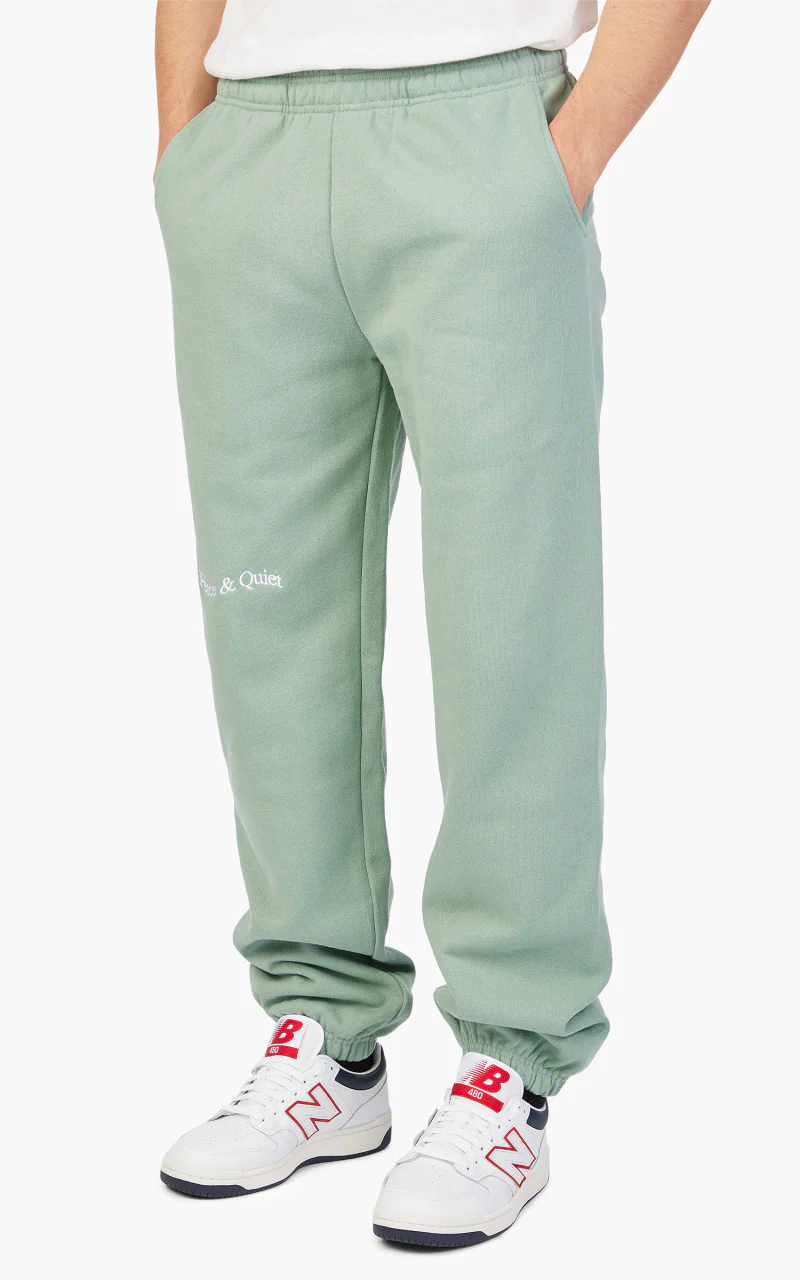 Museum of Peace & Quiet Wordmark Sweatpant Sage - Image 3