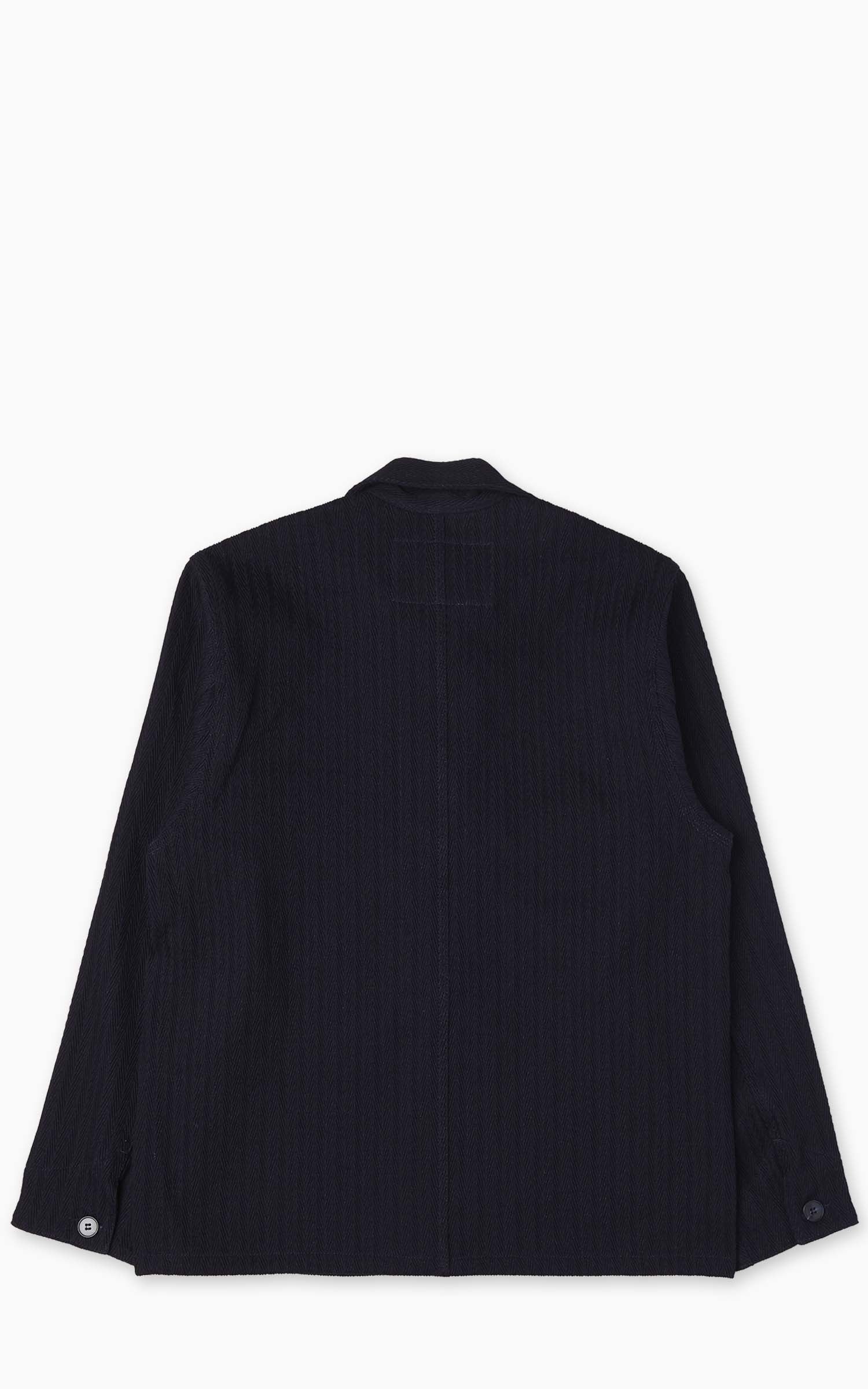 Naked & Famous Denim Chore Coat Sugiaya Indigo - Image 6