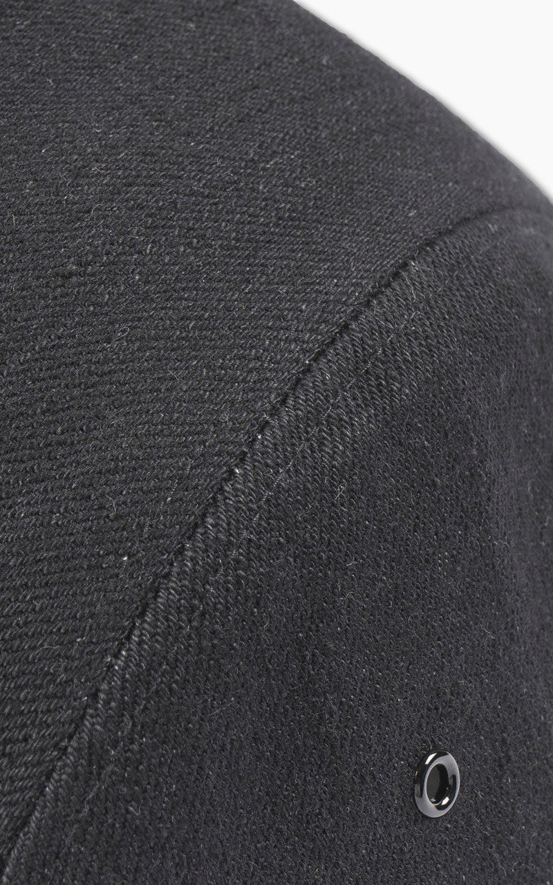 Naked & Famous Denim Classic Cap Japan Heritage Black - Image 2
