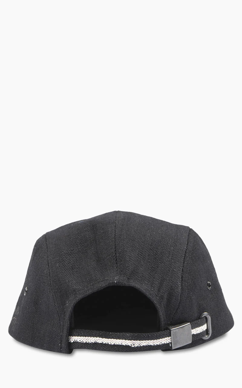 Naked & Famous Denim Classic Cap Japan Heritage Black - Image 6
