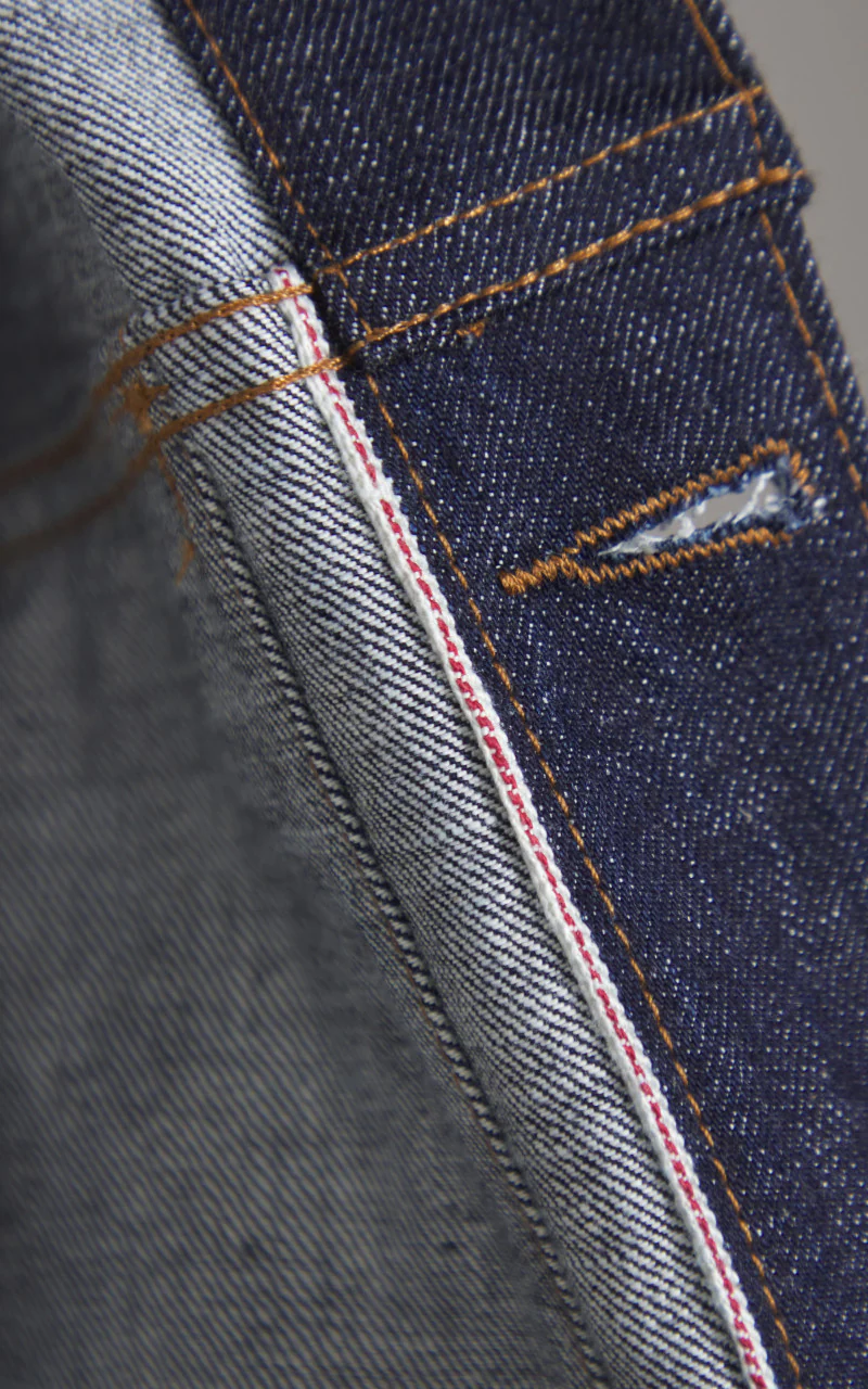 Naked & Famous Denim Denim Jacket Blue Wave Selvedge 12.5oz - Image 5