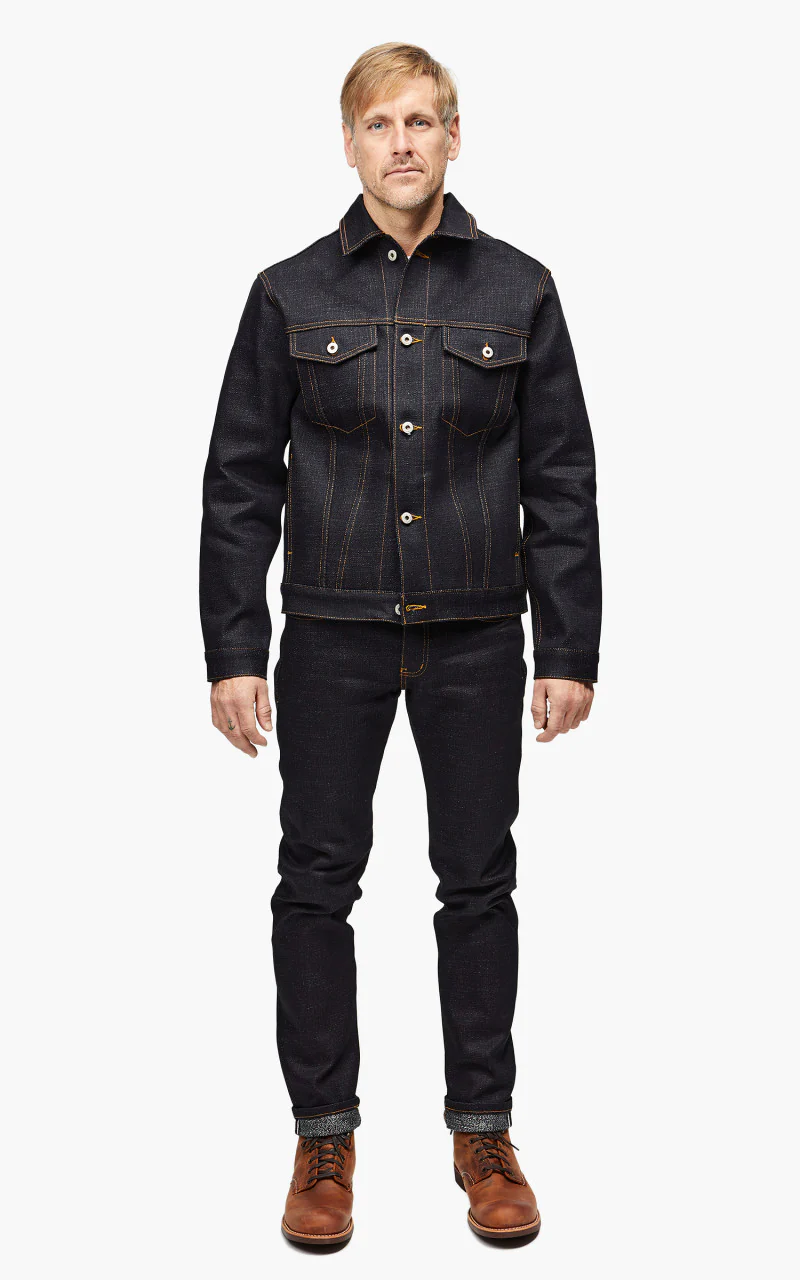 Naked & Famous Denim Denim Jacket Elephant 11 Grandrelle - Image 2