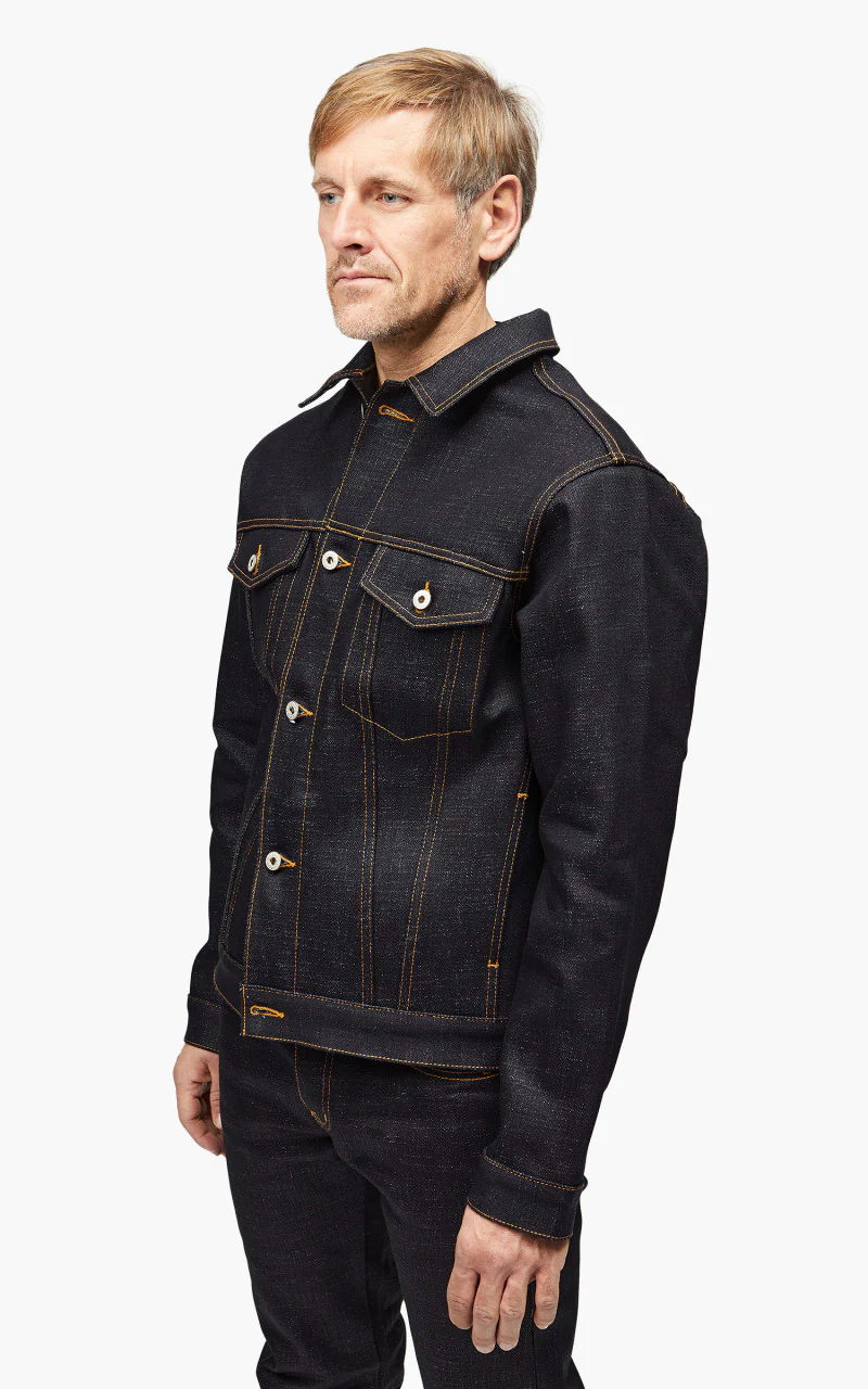 Naked & Famous Denim Denim Jacket Elephant 11 Grandrelle - Image 3