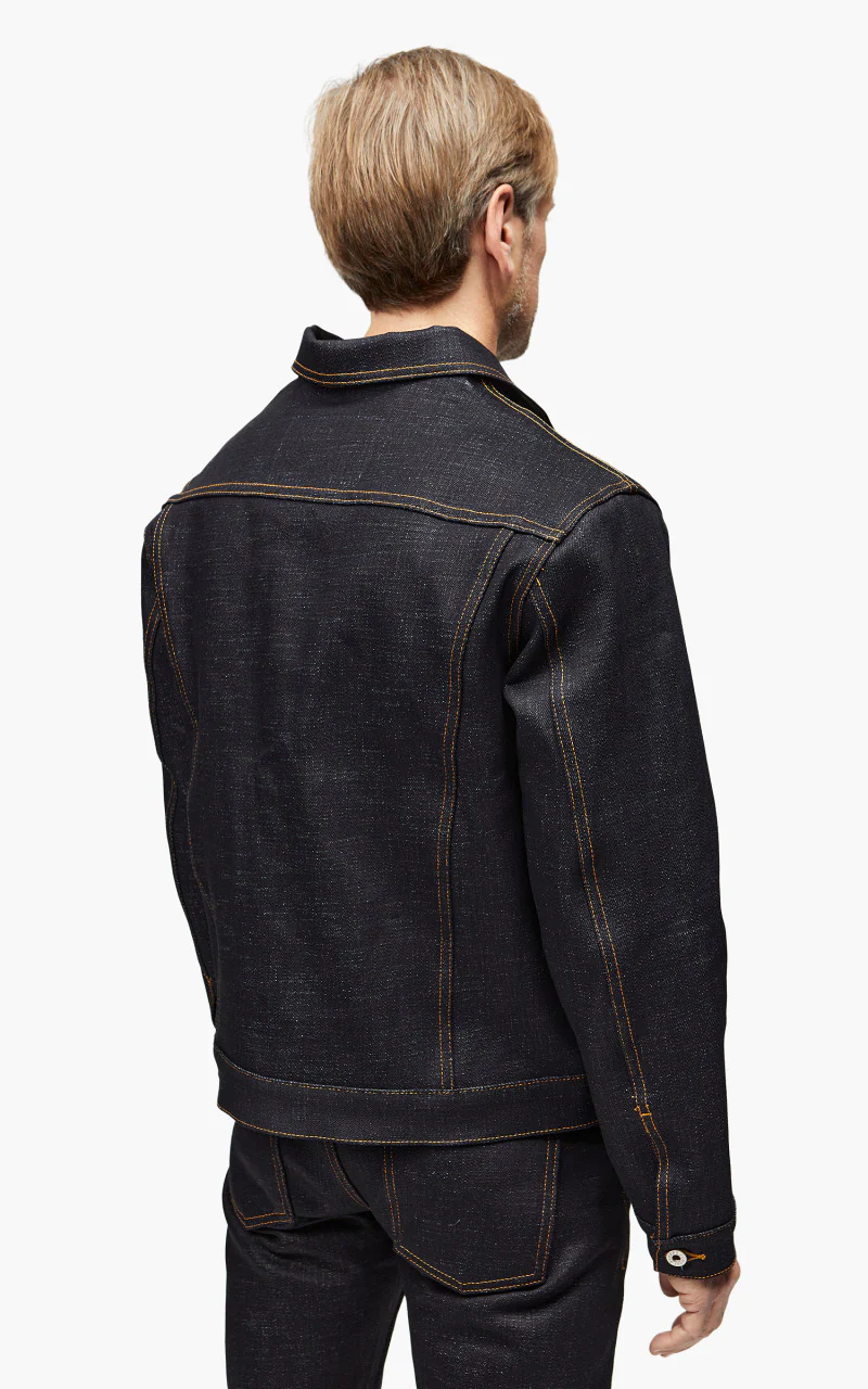 Naked & Famous Denim Denim Jacket Elephant 11 Grandrelle - Image 5