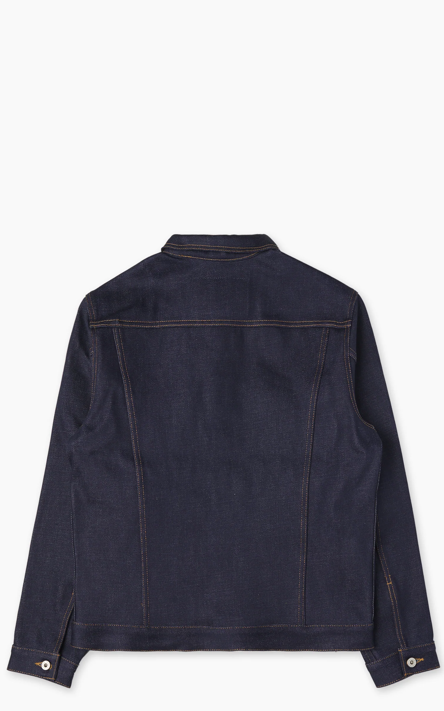 Naked & Famous Denim Denim Jacket Elephant 14 - Dirty Elephant Selvedge Indigo 20oz - Image 3