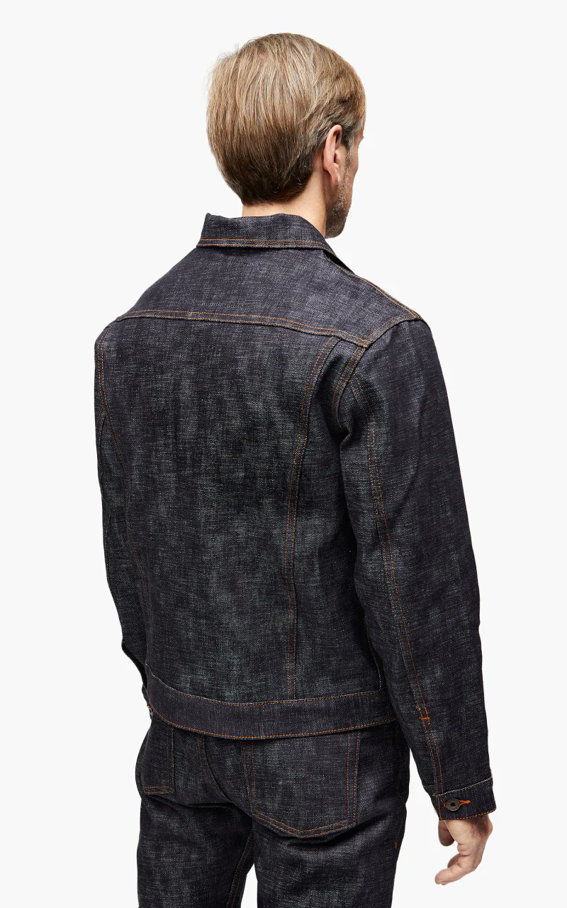 Naked & Famous Denim Denim Jacket Fire Bird Selvedge - Image 6
