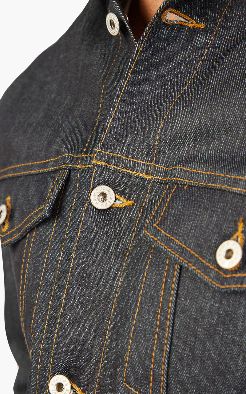 Naked & Famous Denim Denim Jacket Left Hand Twill Selvedge 13.75oz - Image 7