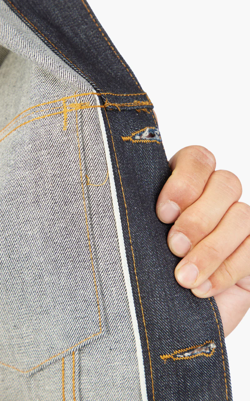 Naked & Famous Denim Denim Jacket Left Hand Twill Selvedge 13.75oz - Image 8