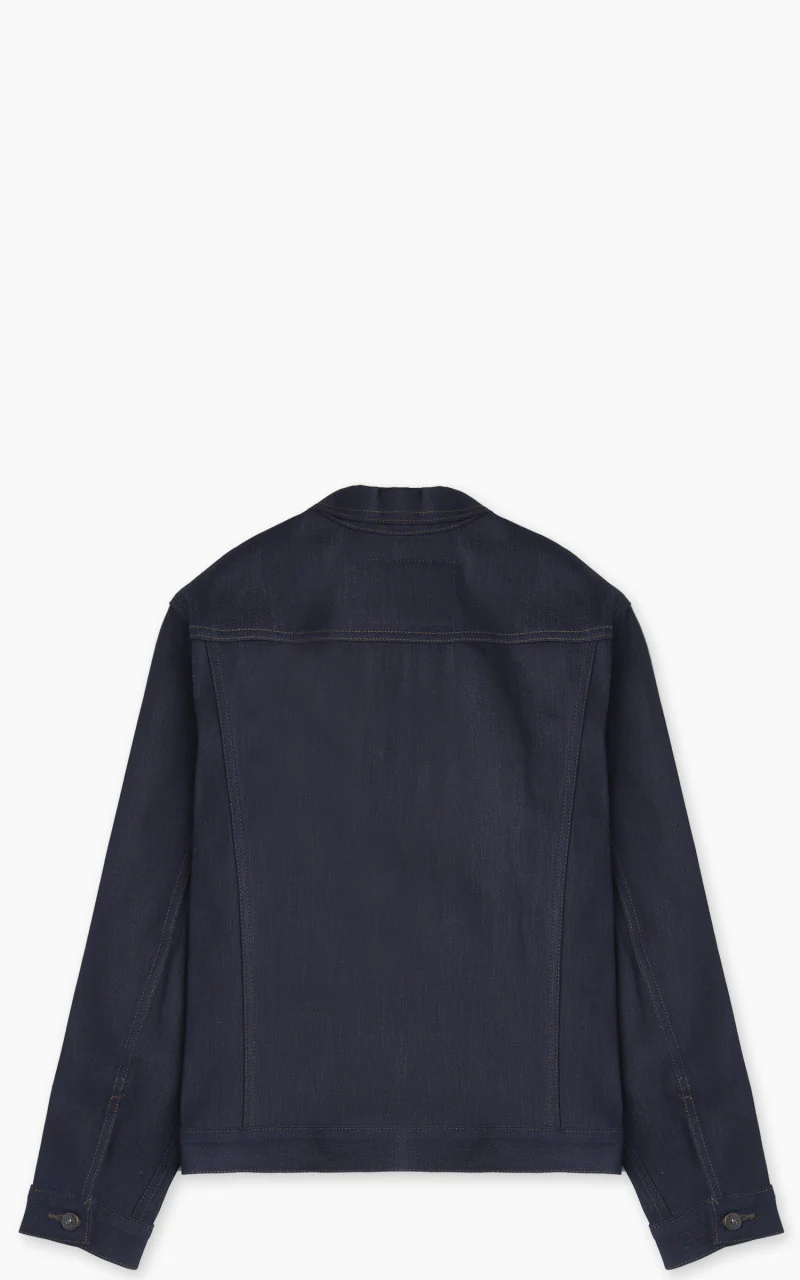 Naked & Famous Denim Denim Jacket Matcha Selvedge 15oz - Image 10