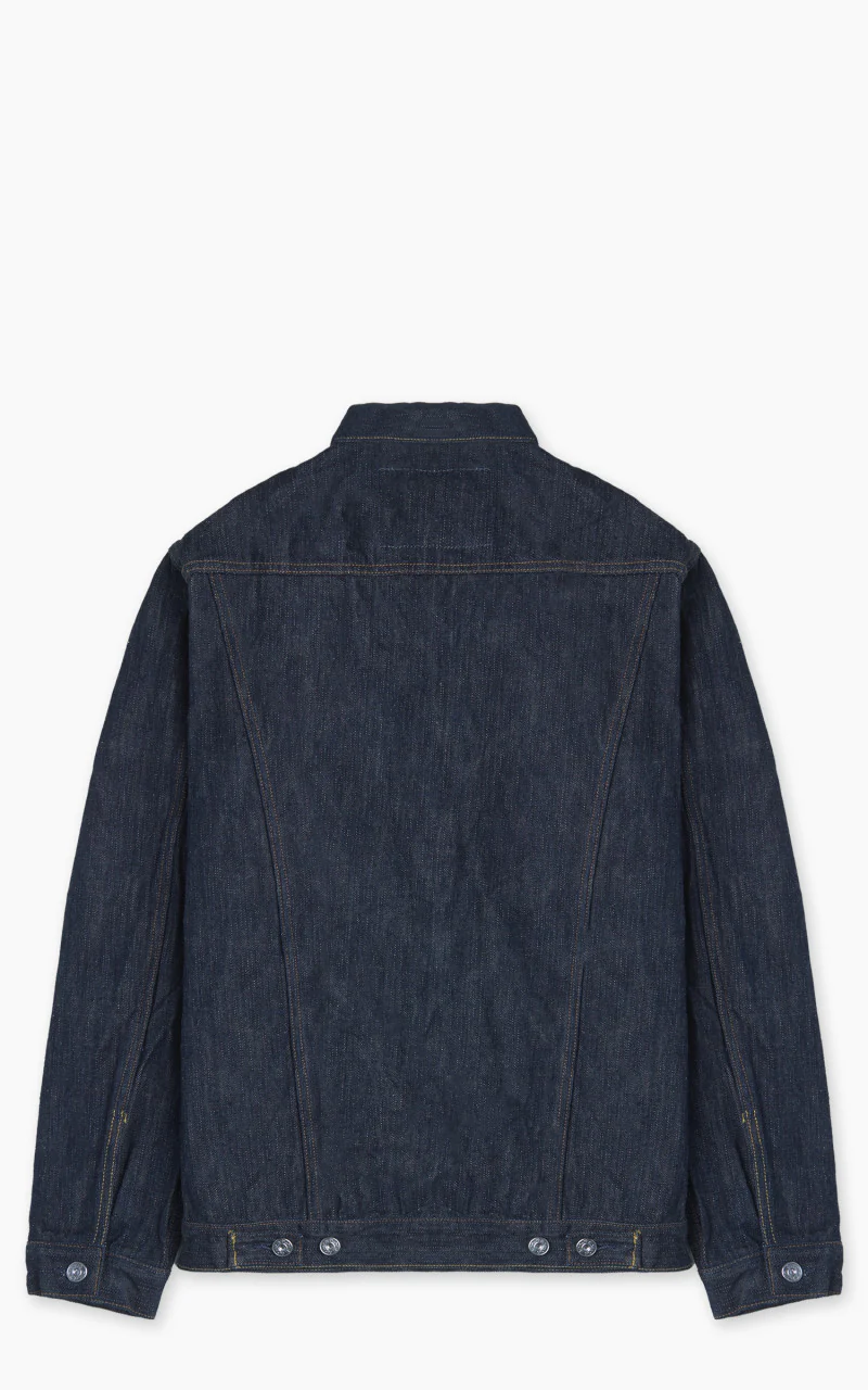 Naked & Famous Denim Denim Jacket MIJ12 Aomidori Selvedge 16oz - Image 3