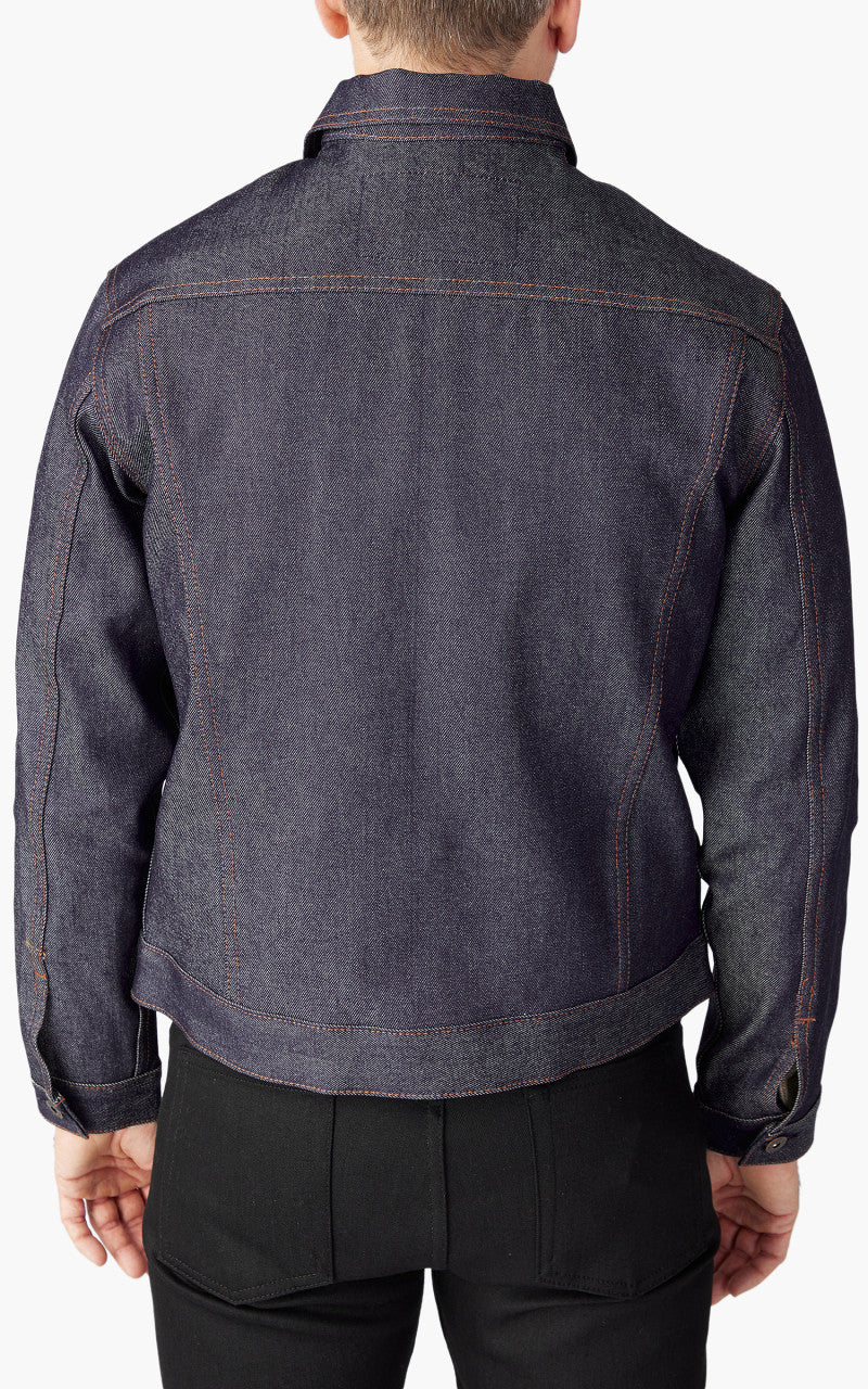 Naked & Famous Denim Denim Jacket Natural Indigo Selvedge Blue 12.5oz - Image 5