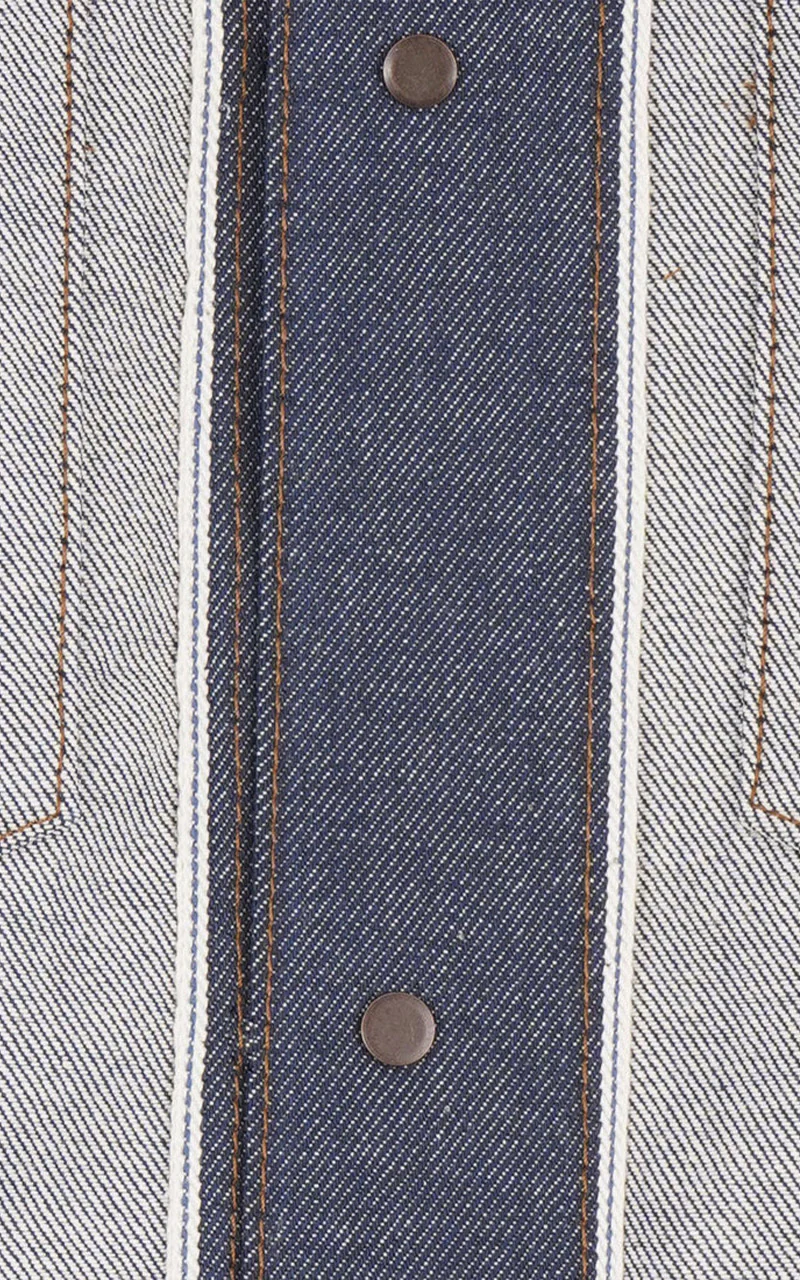 Naked & Famous Denim Denim Jacket Natural Indigo Selvedge Blue 12.5oz - Image 8