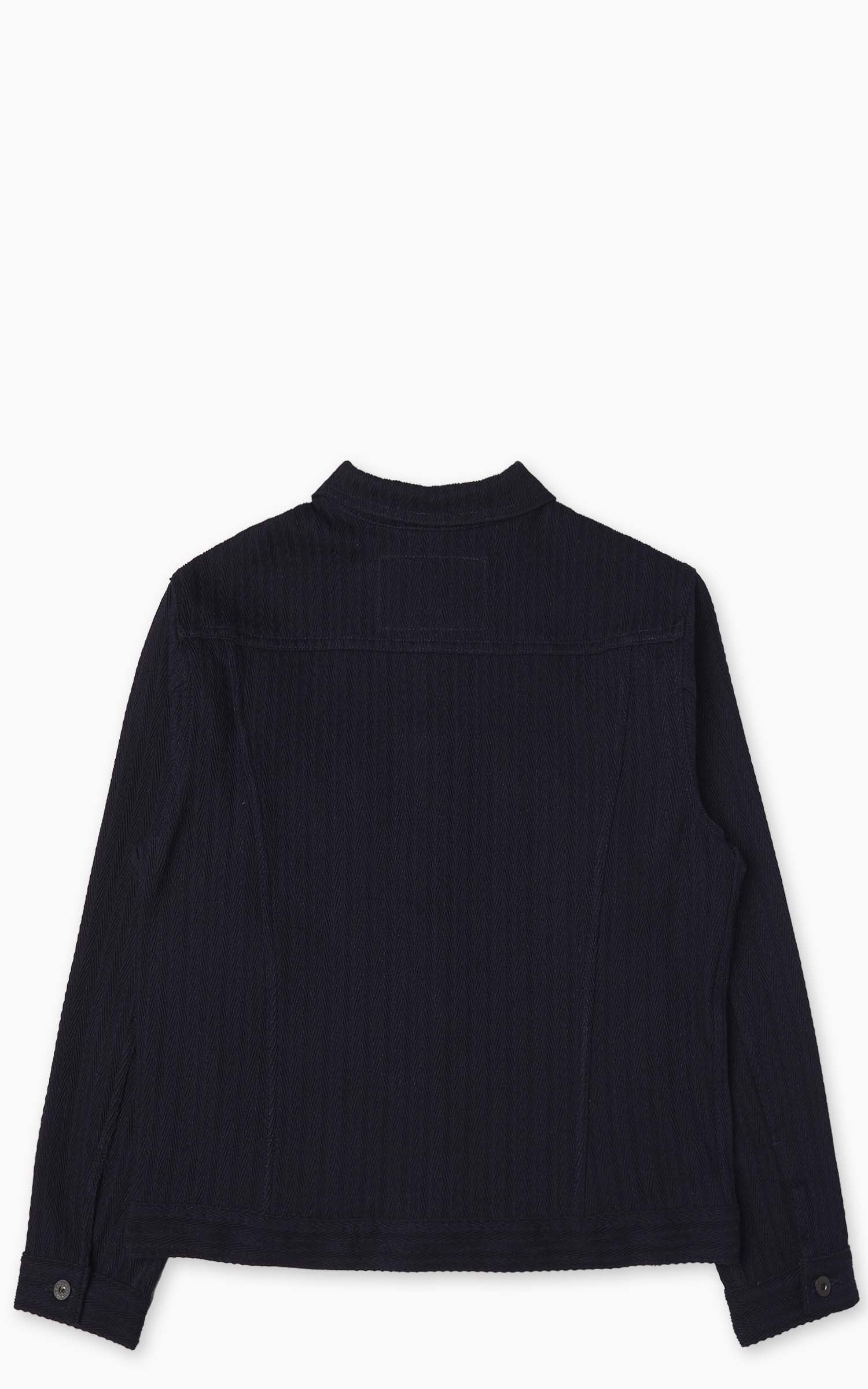 Naked & Famous Denim Denim Jacket Sugiaya Indigo - Image 6