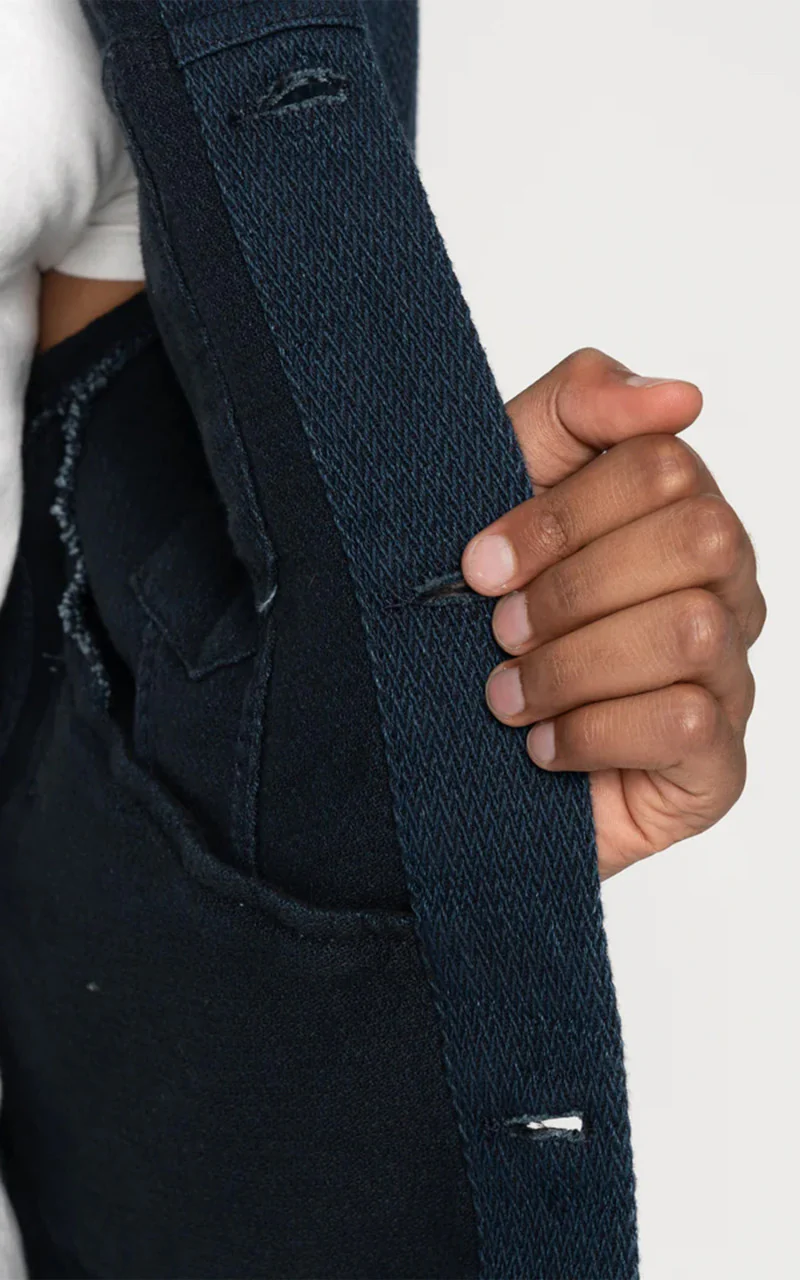 Naked & Famous Denim Denim Jacket Yagasuri Denim Indigo - Image 7