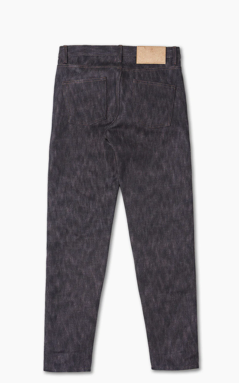 Naked & Famous Denim Easy Guy 15th Anniversary Denim Indigo x Red/White - Image 8