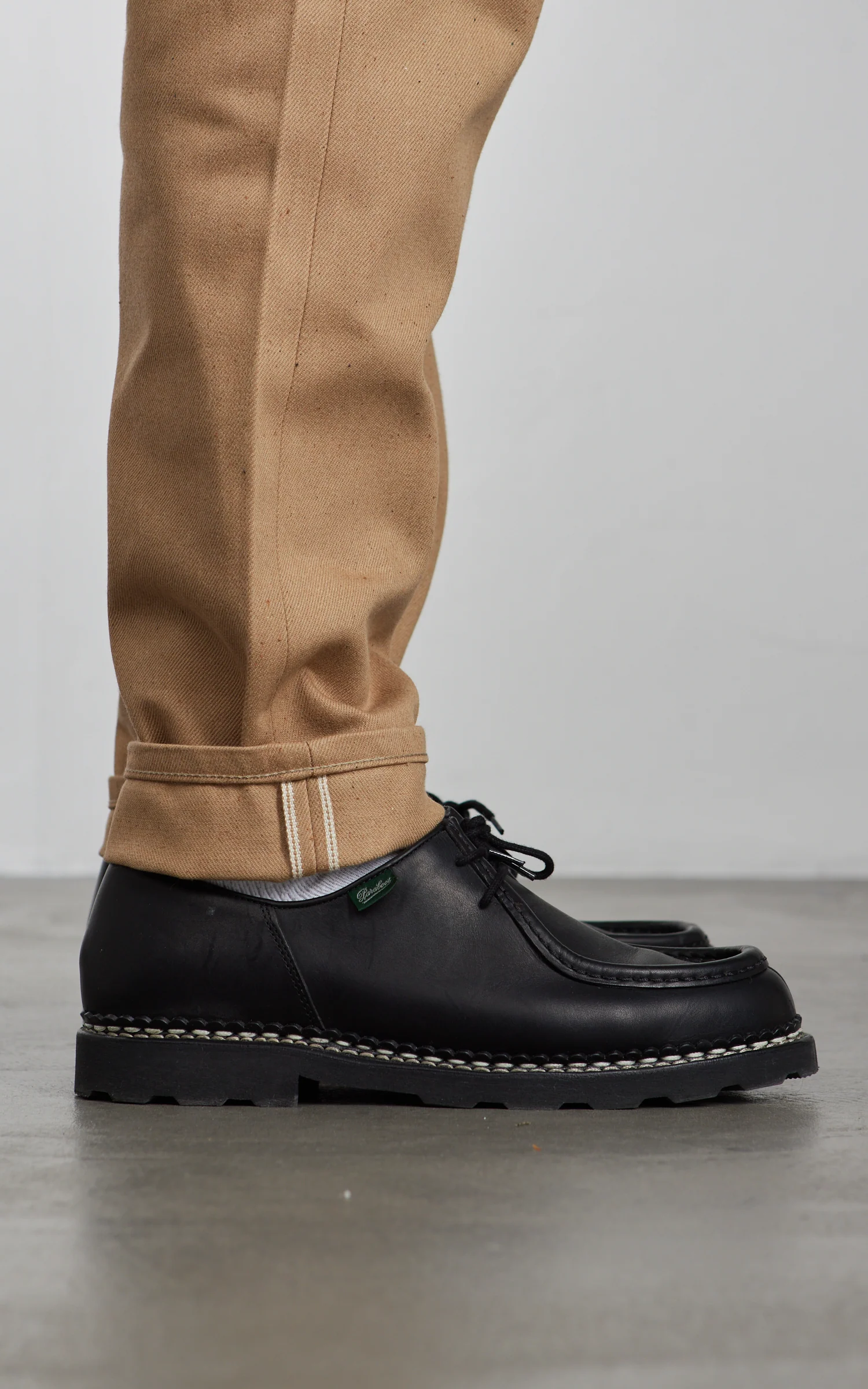 Naked & Famous Denim Easy Guy Brown Fox Selvedge Brown 13oz - Image 3