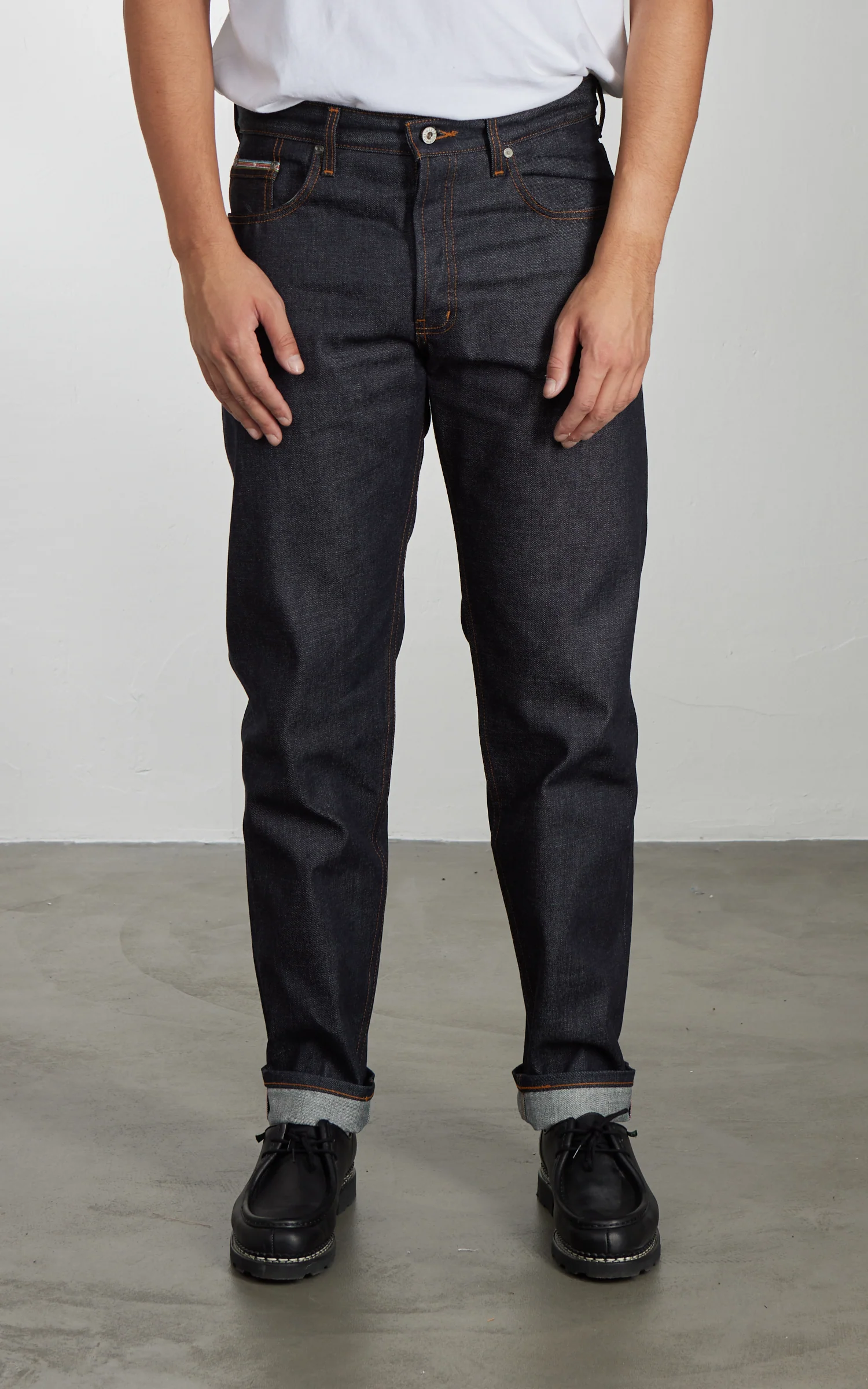 Naked & Famous Denim Easy Guy Dia De Los Muertos Selvedge Indigo 12.5oz - Image 2