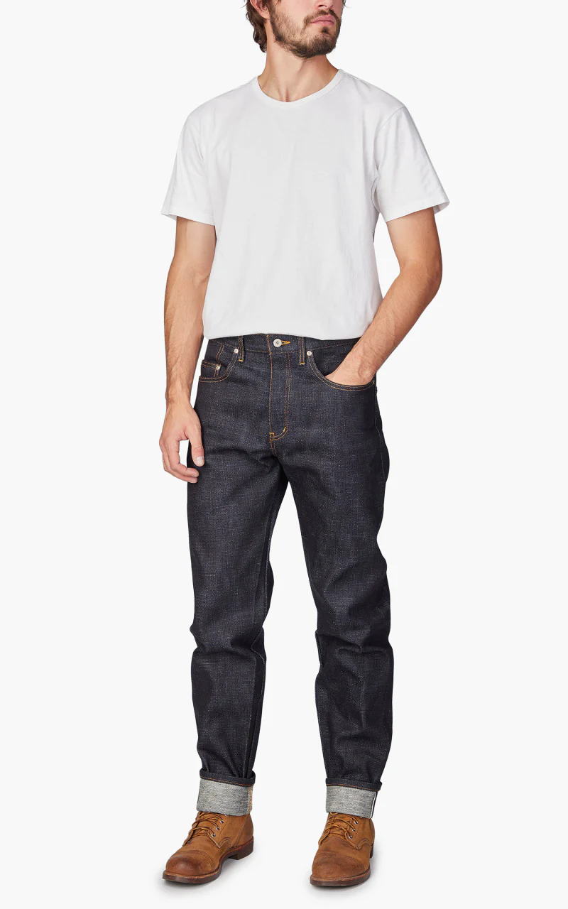 Naked & Famous Denim Easy Guy Elephant 12 Indigo 20oz - Image 2