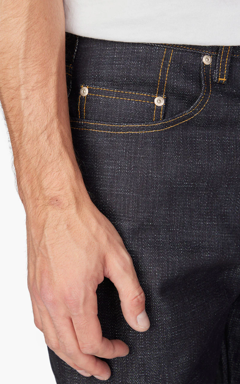 Naked & Famous Denim Easy Guy Elephant 12 Indigo 20oz - Image 7