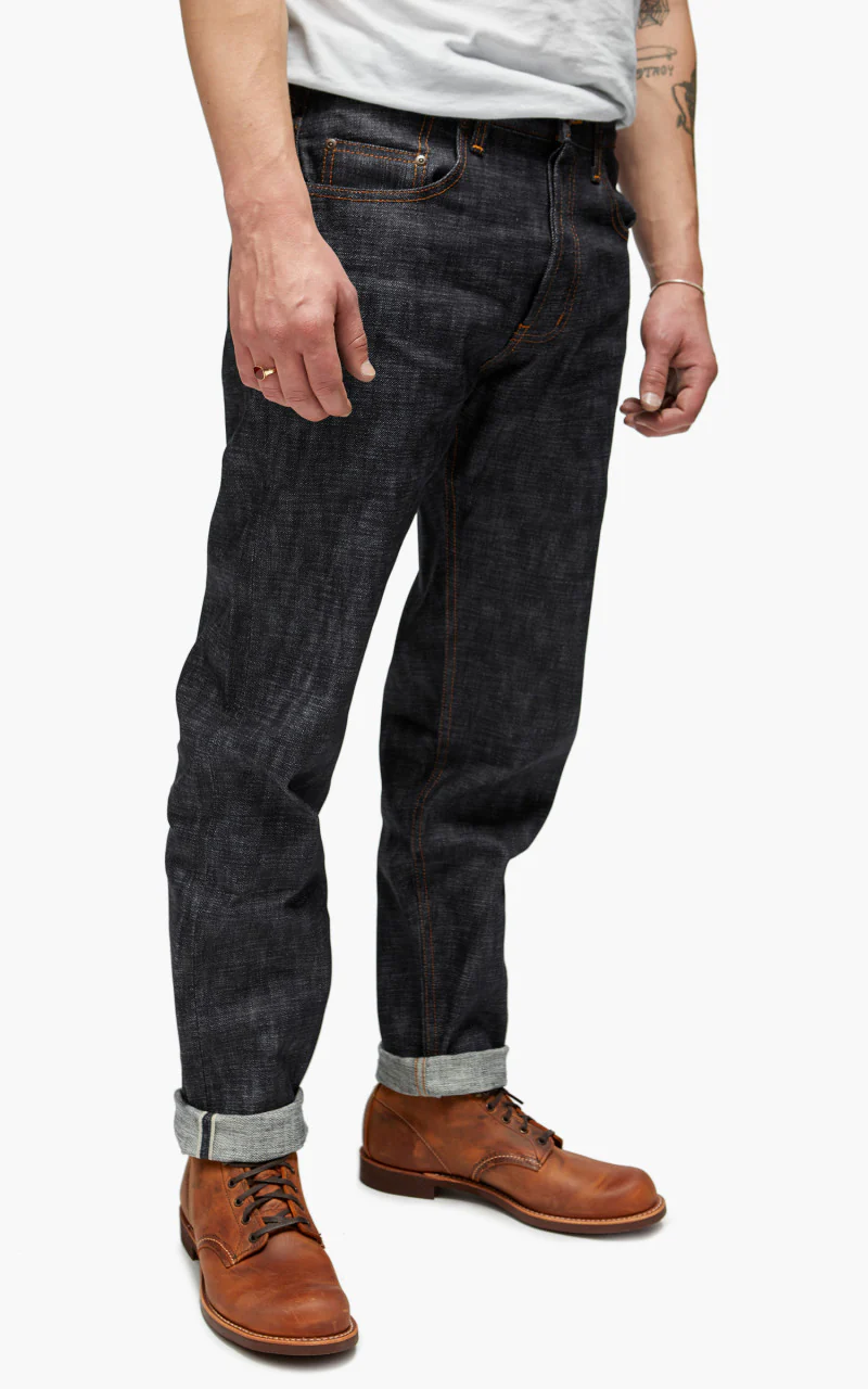 Naked & Famous Denim Easy Guy Fire Bird Selvedge - Image 5