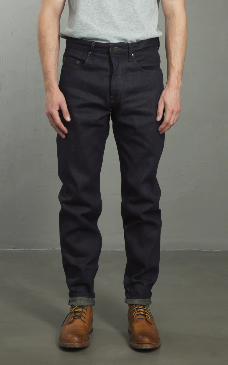 Naked & Famous Denim Easy Guy Matcha Selvedge Indigo 15oz - Image 2