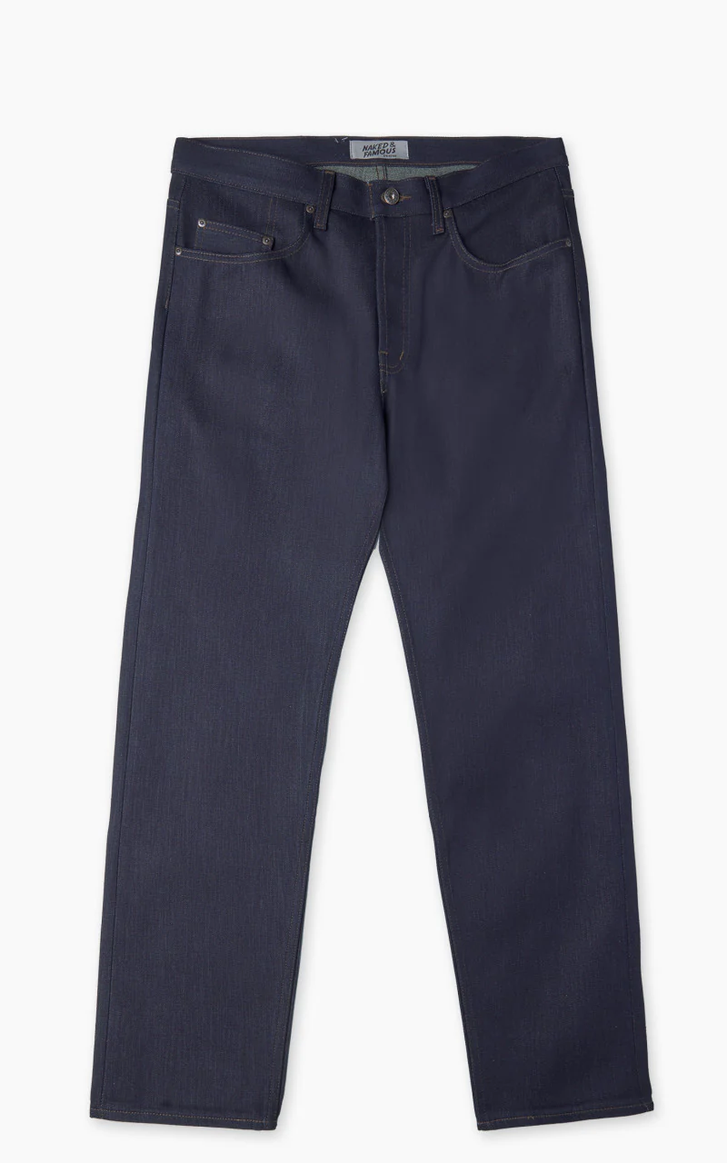 Naked & Famous Denim Easy Guy Matcha Selvedge Indigo 15oz - Image 3
