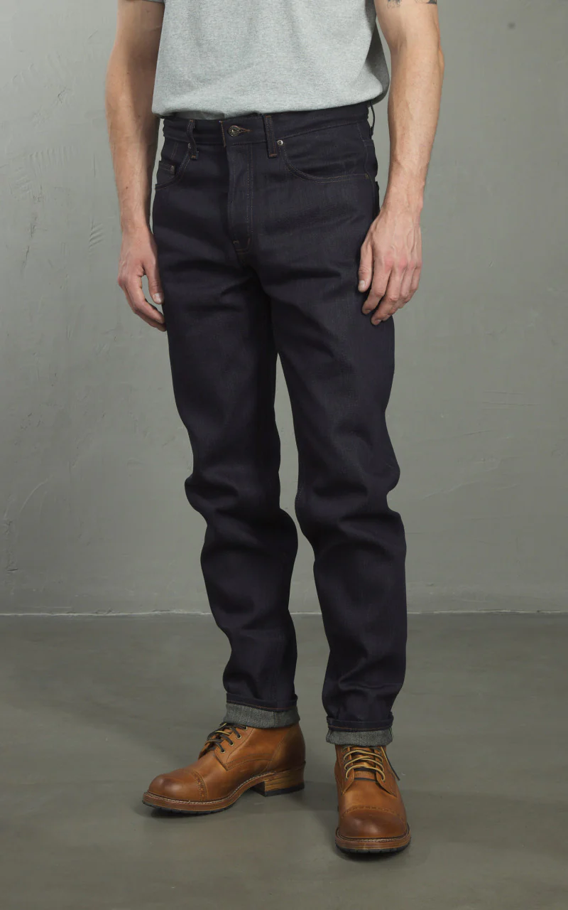 Naked & Famous Denim Easy Guy Matcha Selvedge Indigo 15oz - Image 4